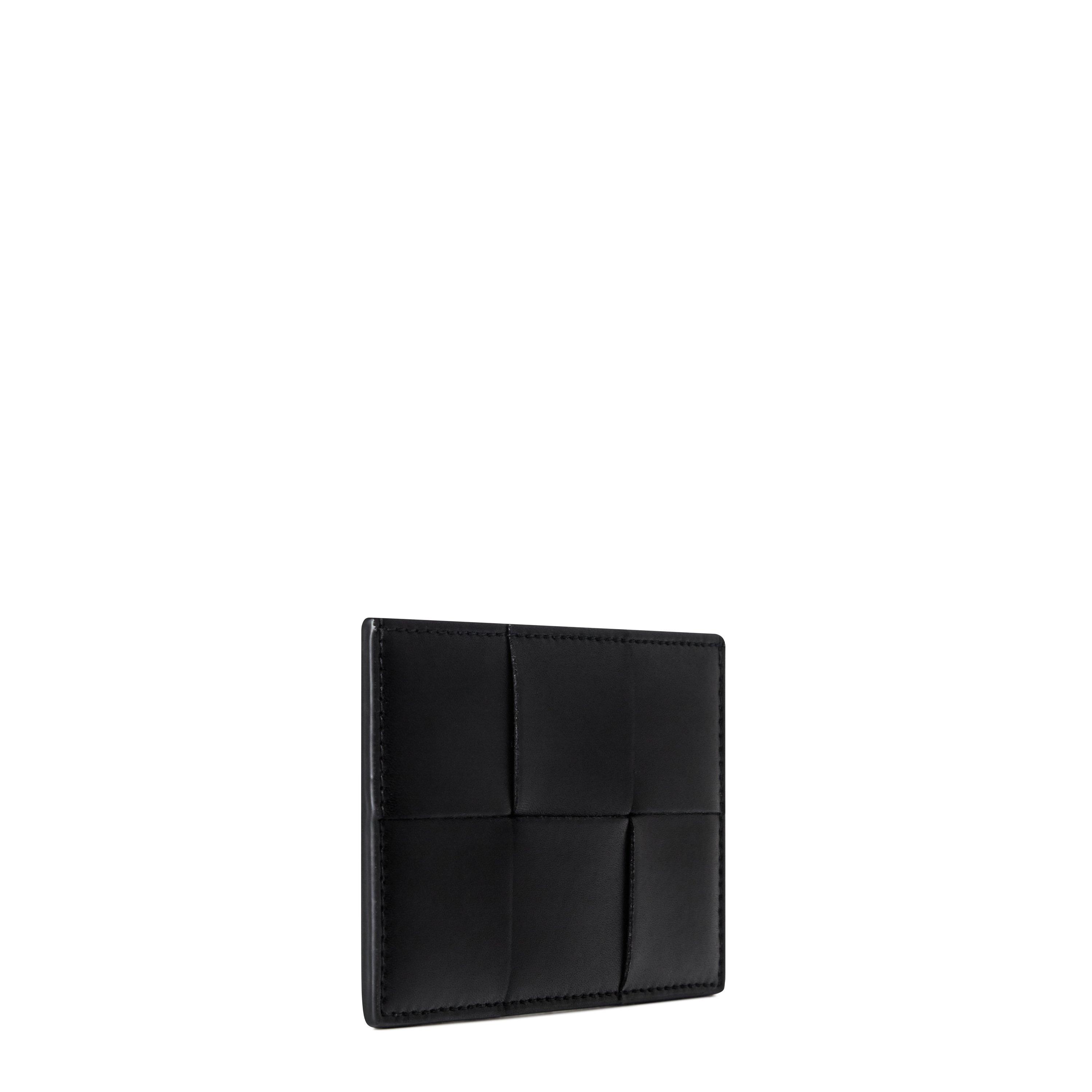 Black - Bottega Veneta - Intreccio Urban Leather Card Holder - 3