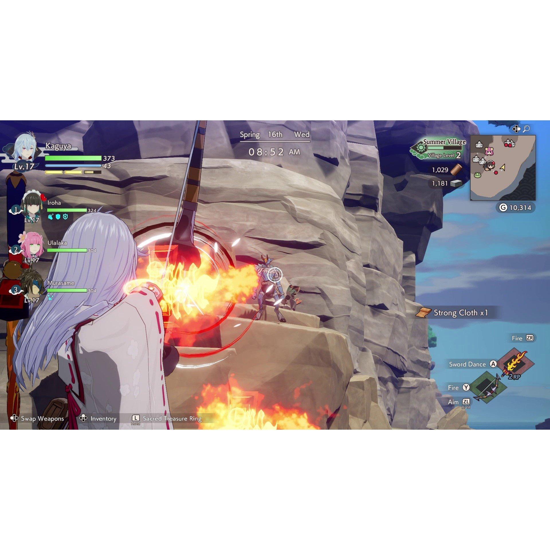 NS2 - Marvelous Games - Rune Factory Guardians of Azuma Role-Playing Game - 3