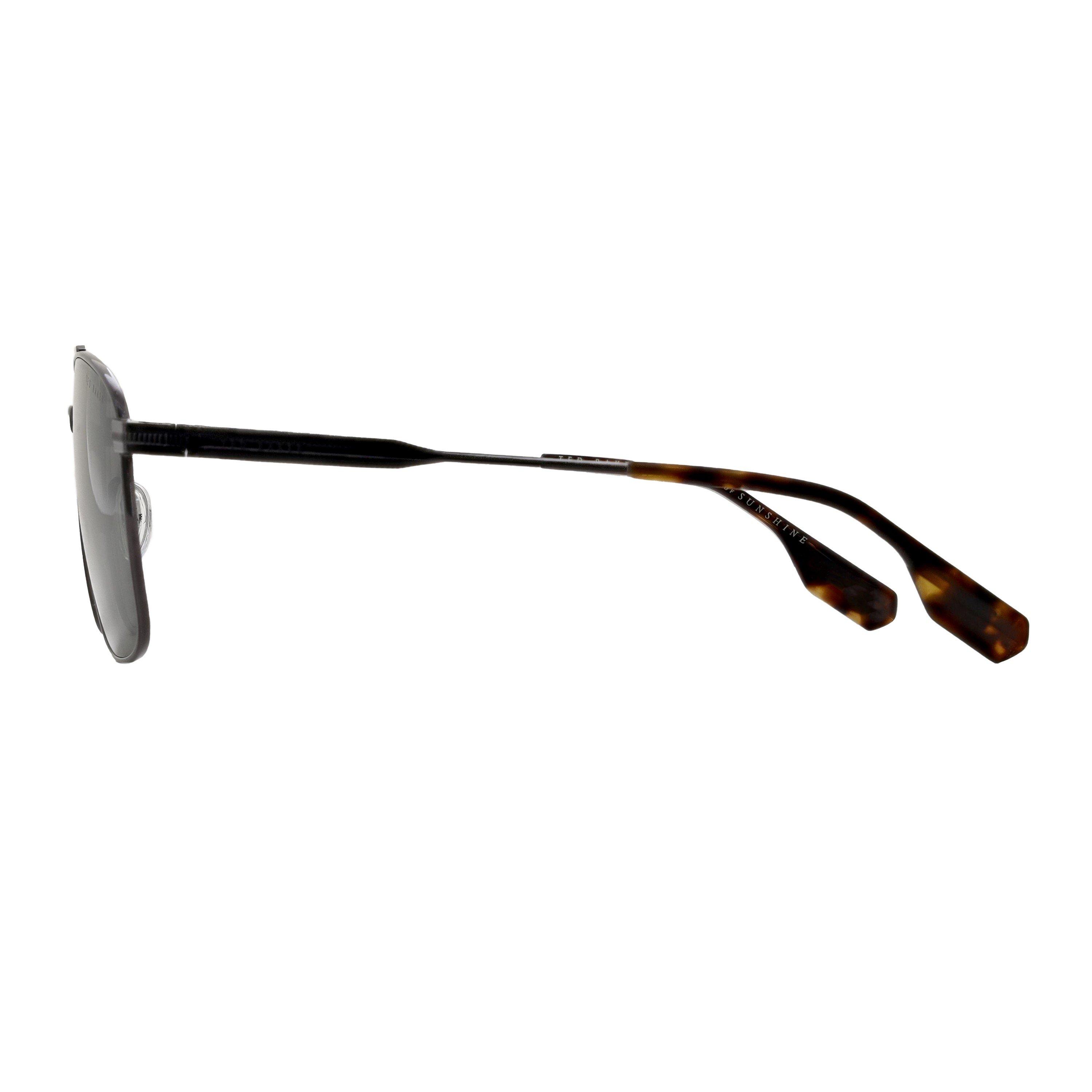 Dark Gun - Ted Baker - Men's Bak Chase UV Protection Rectangle Sunglasses - 3