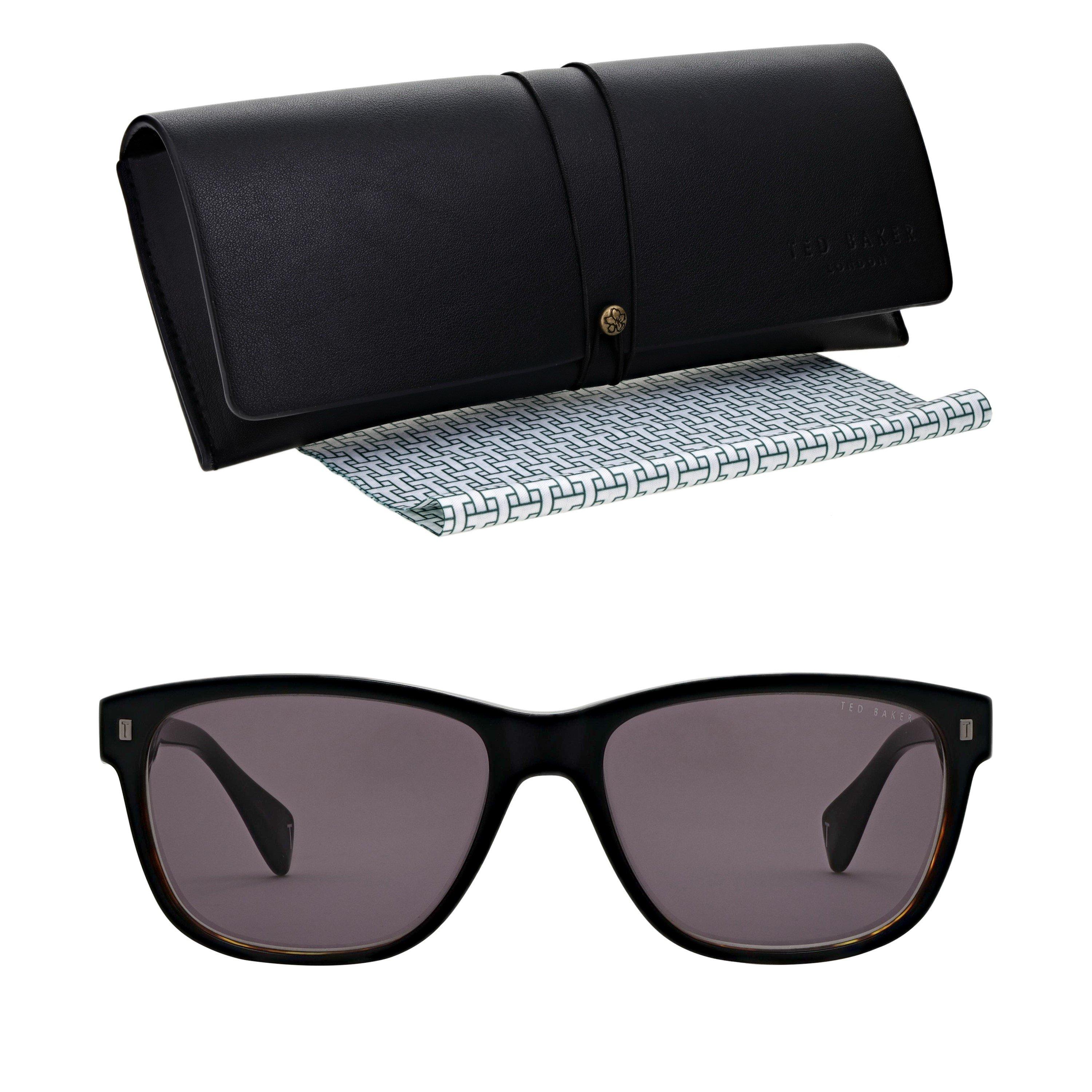 Black On Tort - Ted Baker - Men's Dayton Rectangle Sunglasses - 4