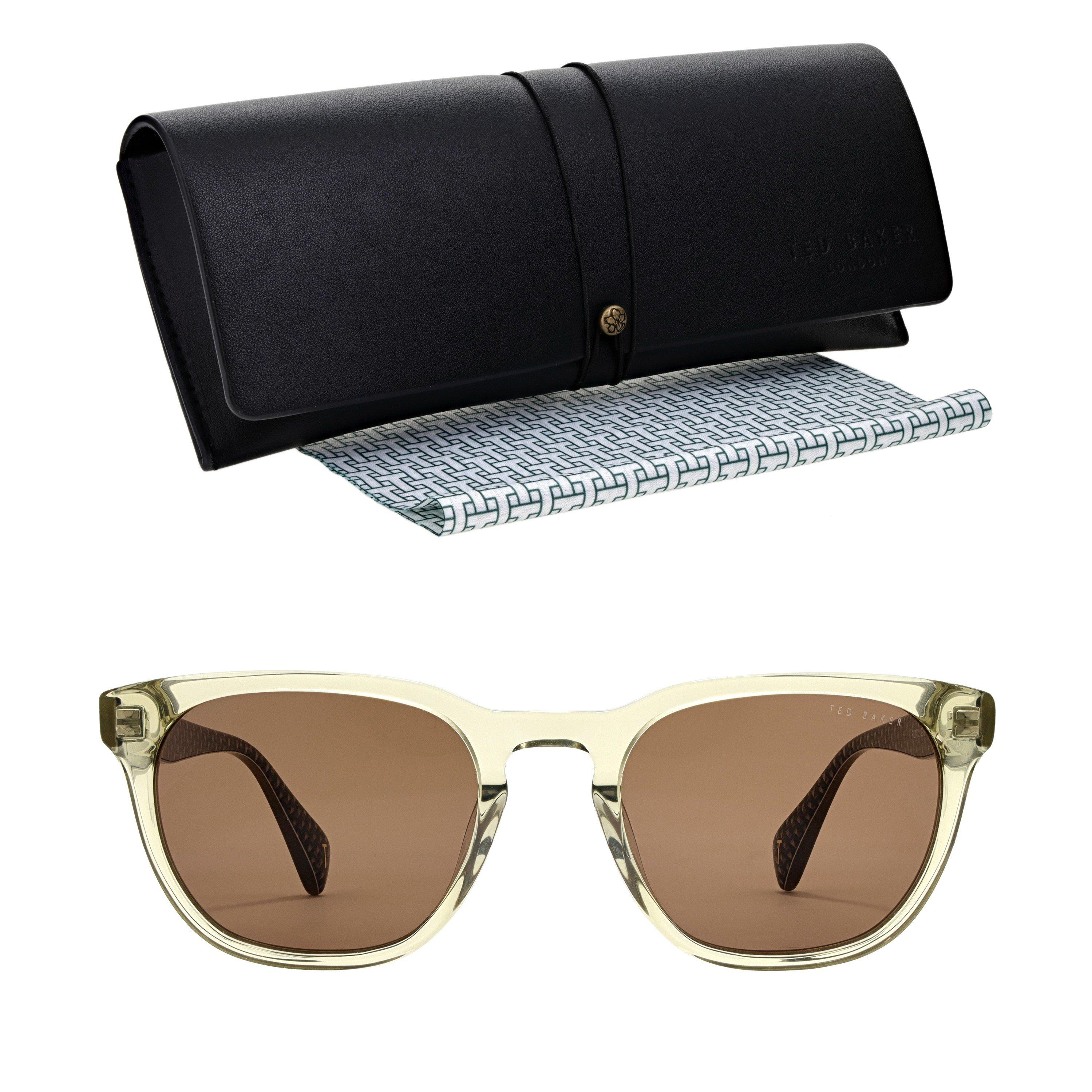 Black - Ted Baker - Men's Bak Sorley Round Sunglasses - 4