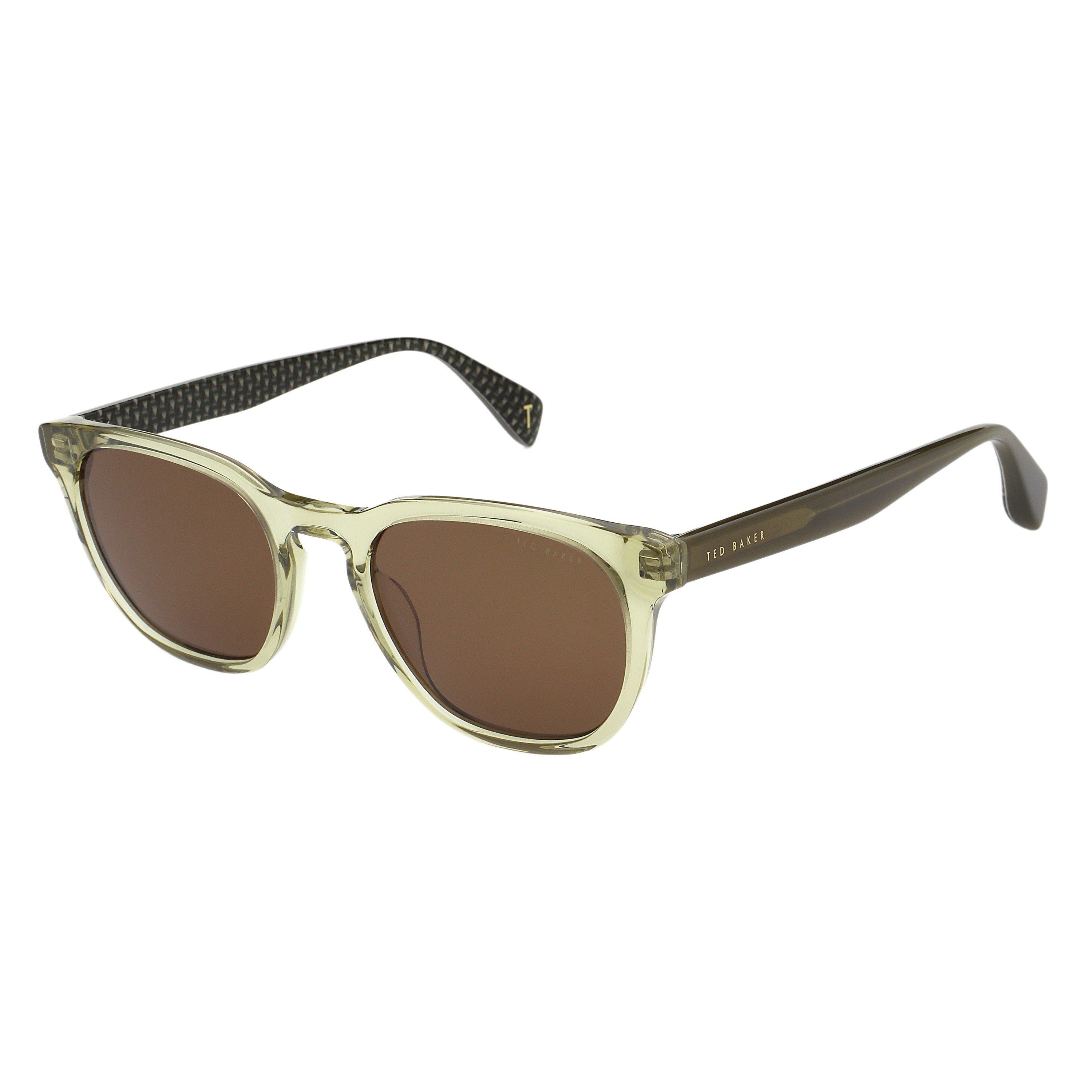 Crystal Khaki - Ted Baker - Men's Bak Sorley Round Sunglasses - 2