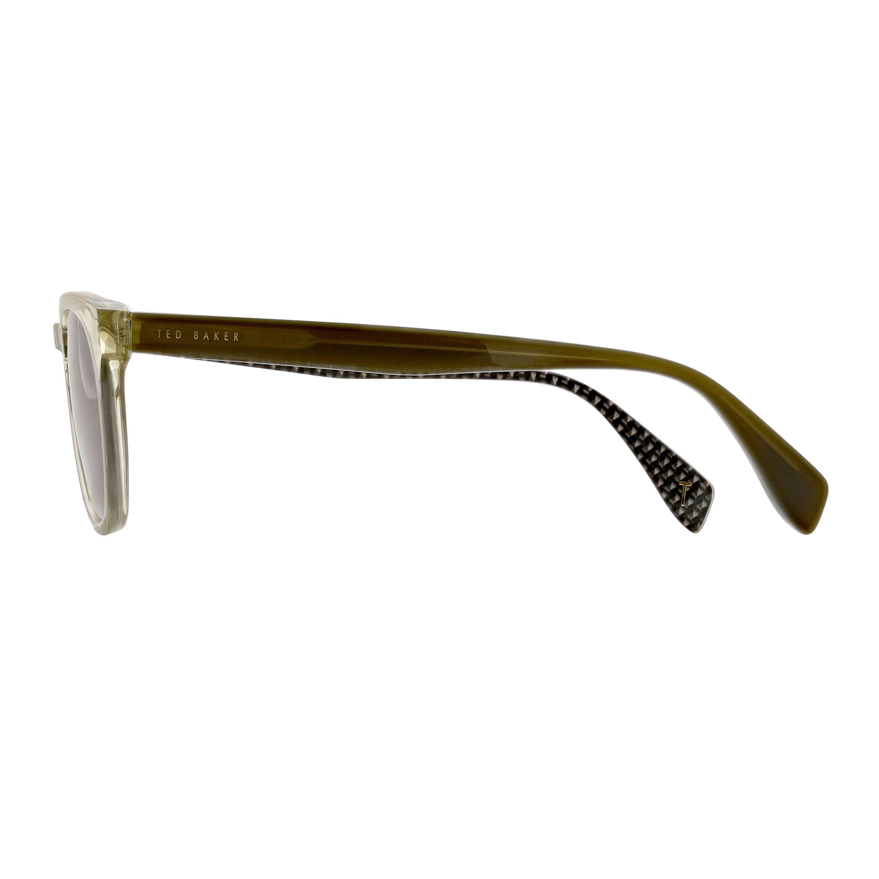 Crystal Khaki - Ted Baker - Men's Bak Sorley Round Sunglasses - 3
