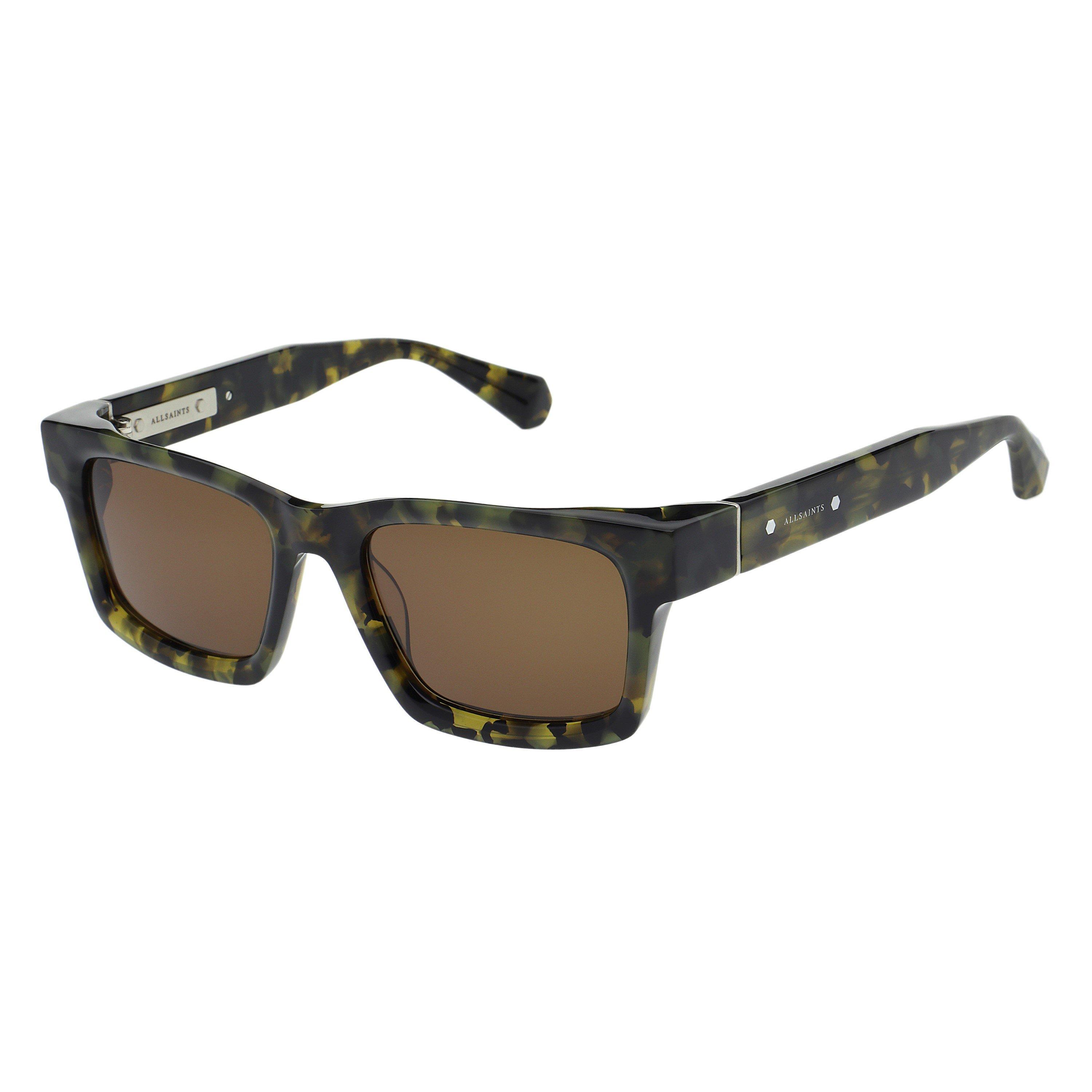 Camo Tort - AllSaints - Men's Rectangle Sunglasses - 2
