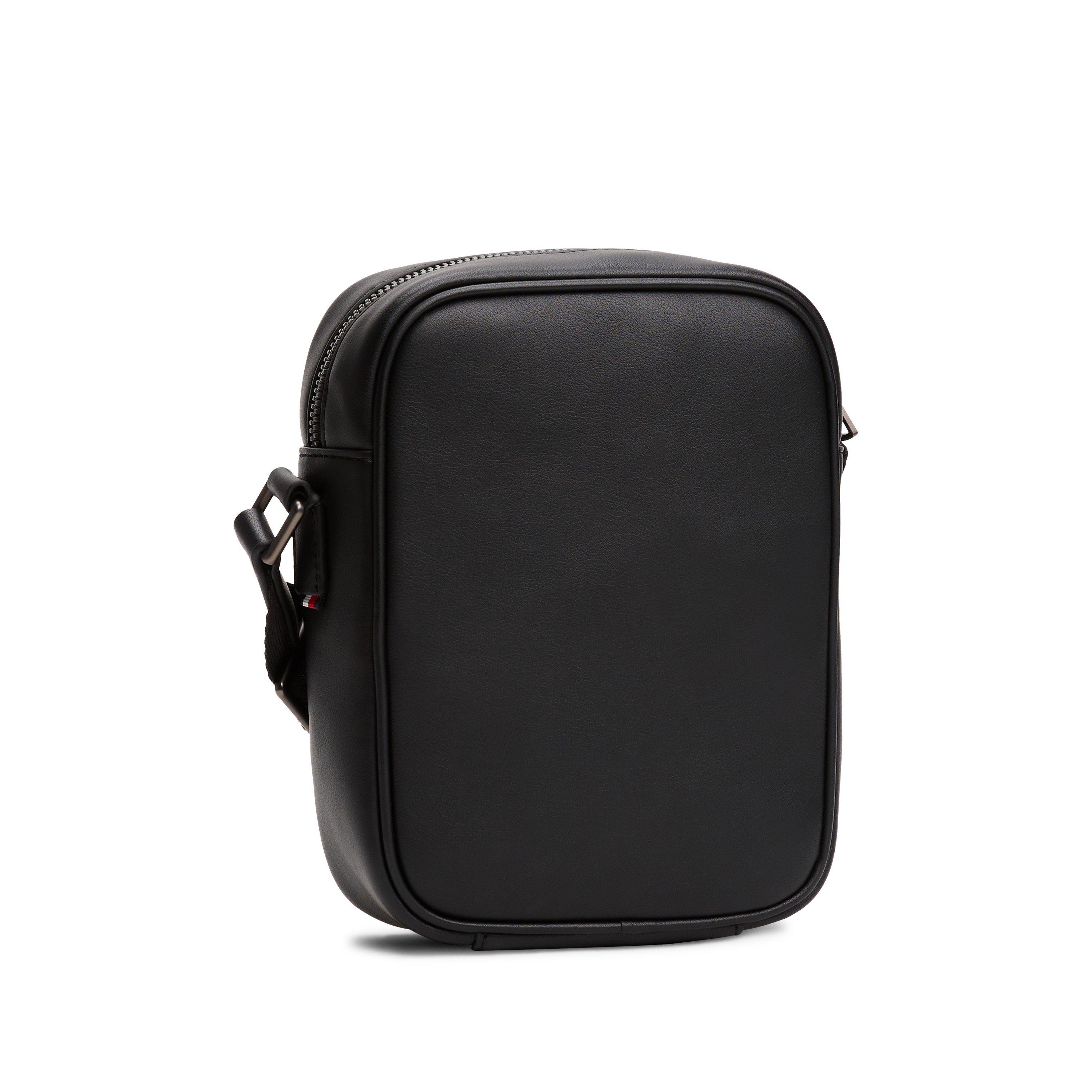 Schwarz - Tommy Hilfiger - TH Monogram Mini Reporter Bag - 5