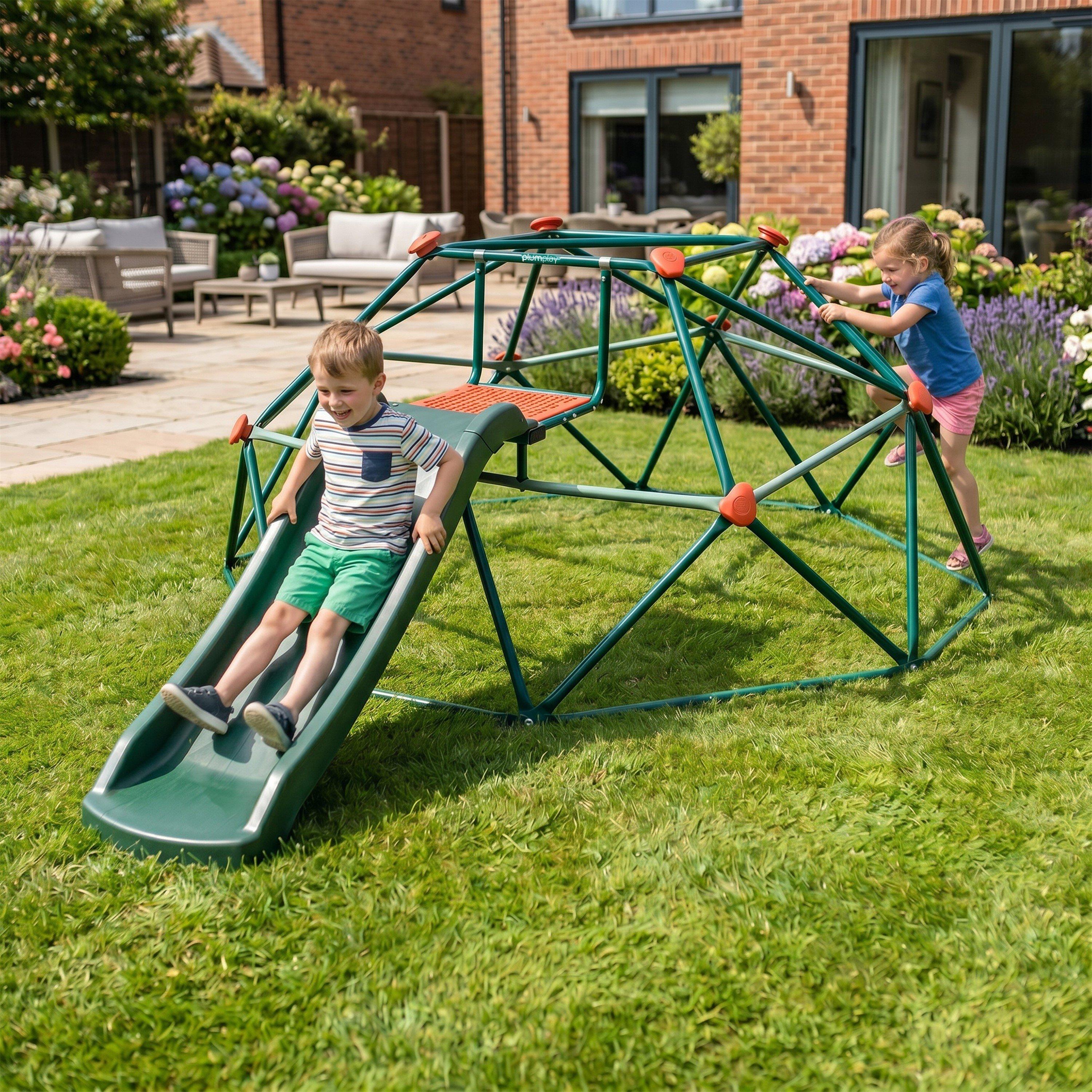 Multi - Plum Play - Plum Deimos Metal Dome with Slide - 2