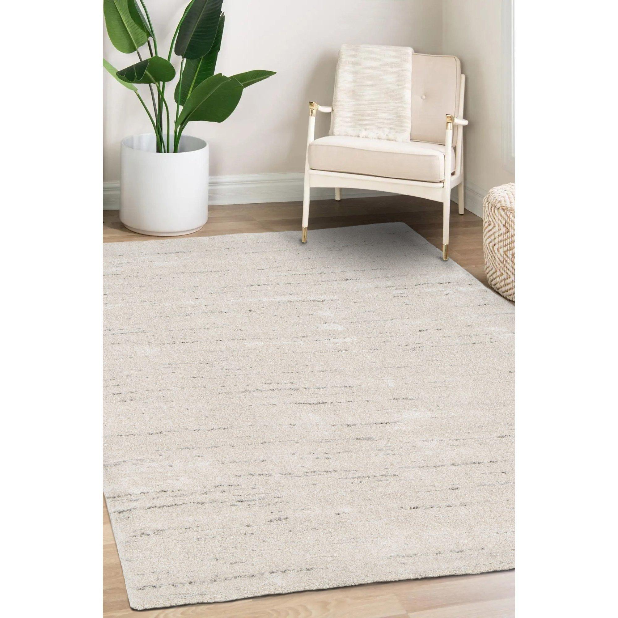 Homemaker  Pure Semi Plain Rug Natural - 160x230cm