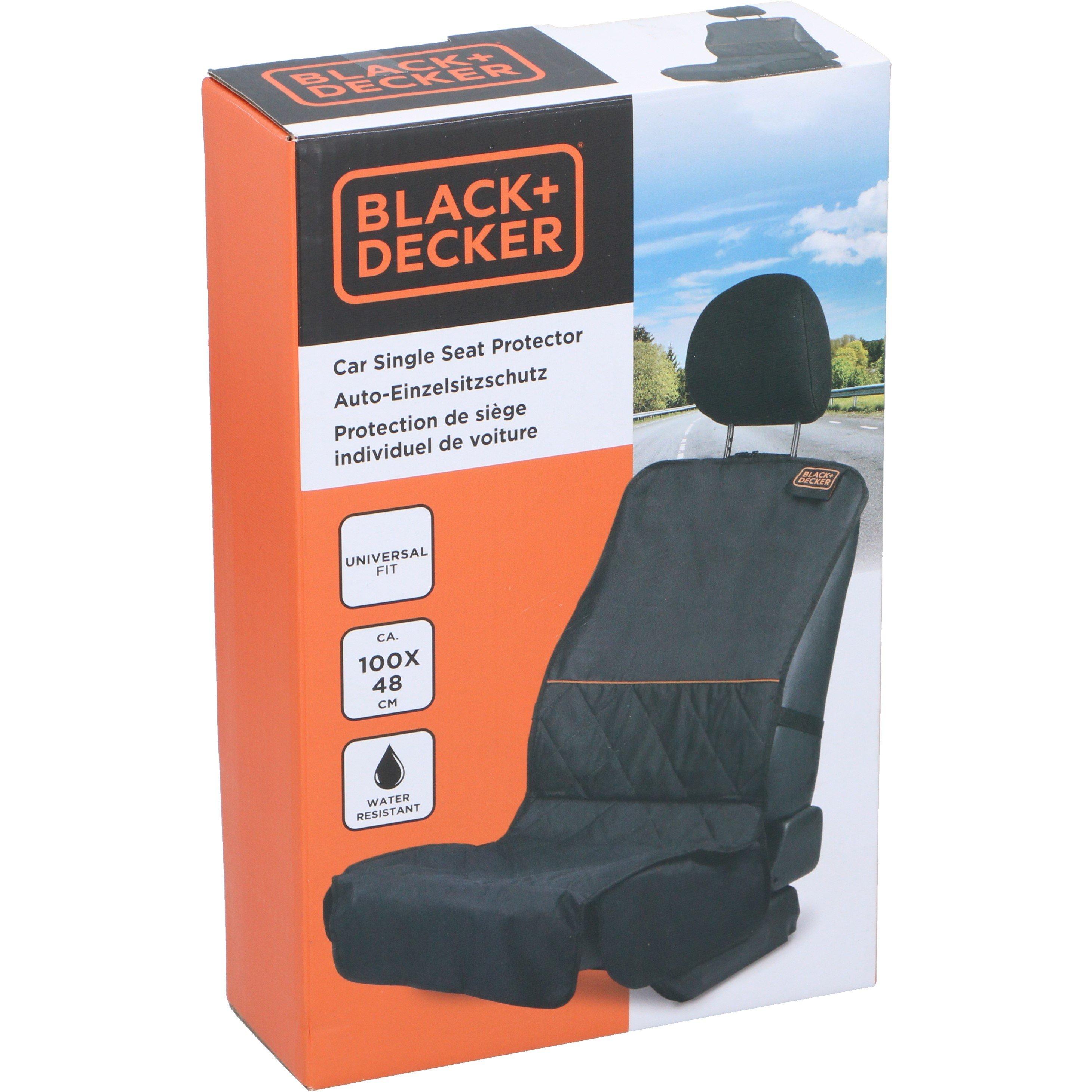 Black - Black and Decker - Car Seat Pad - 1