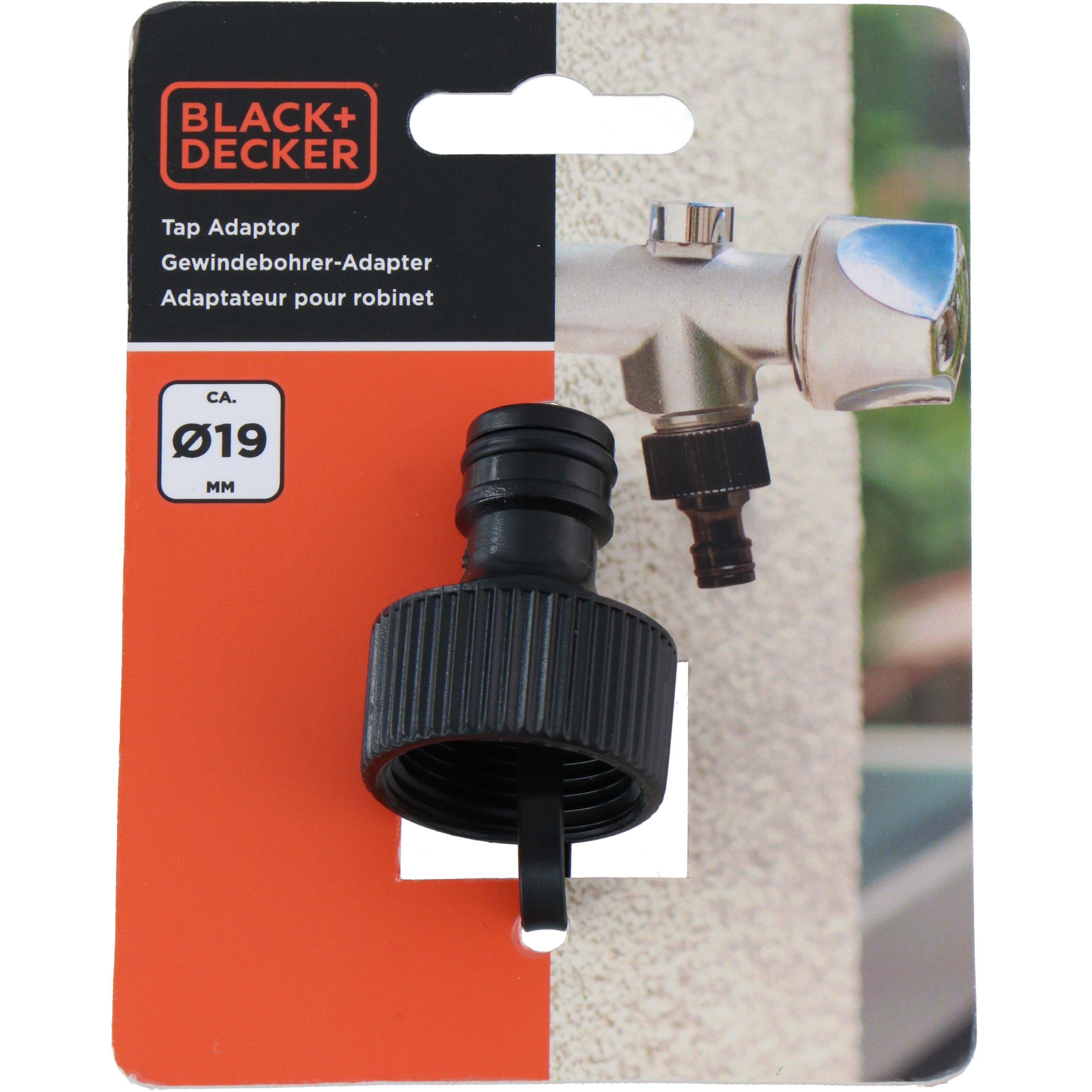 19mm - Black and Decker - Tap Adapter Gardening Essentials - 2