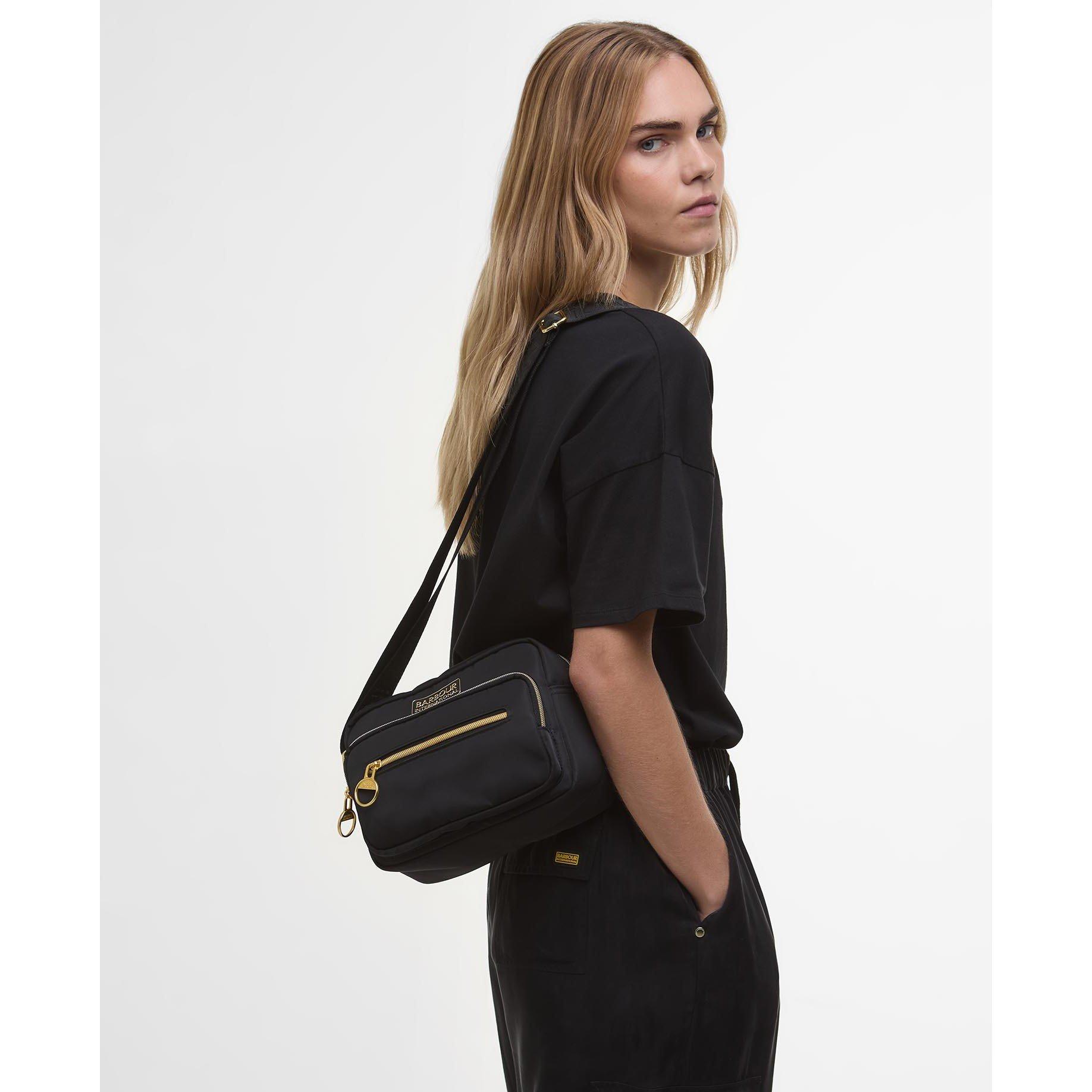 Black - Barbour International - Women's Qualify Multi-Pocket Crossbody Bag - 2