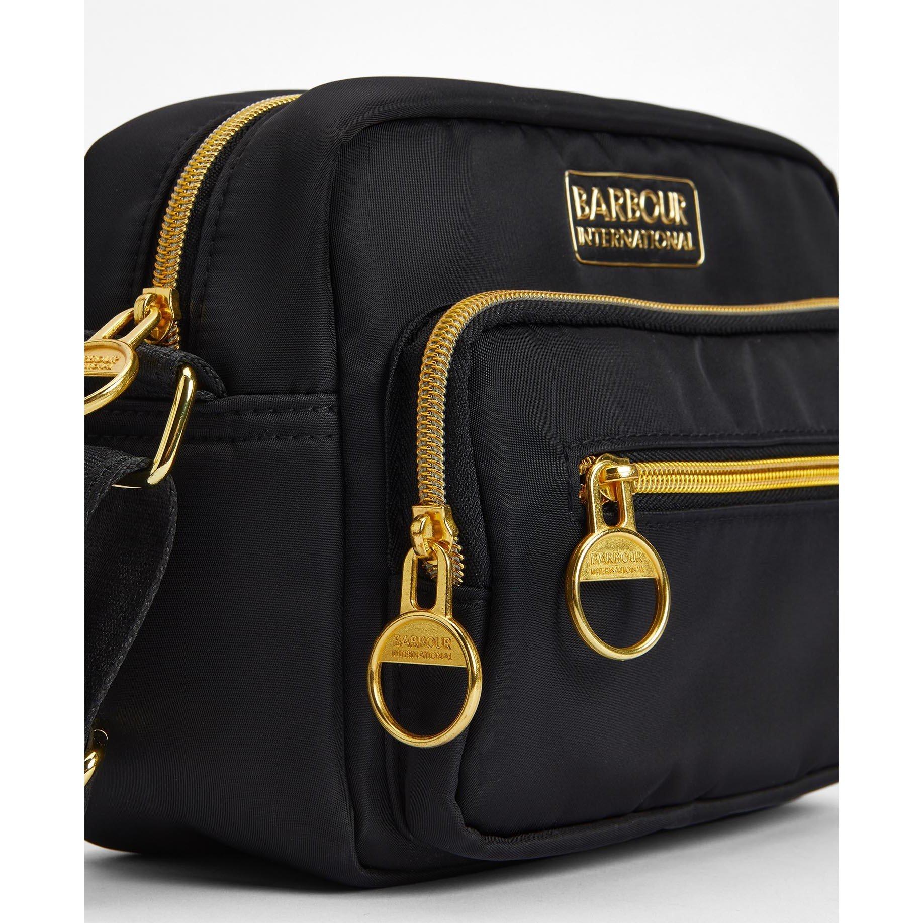 Black - Barbour International - Women's Qualify Multi-Pocket Crossbody Bag - 5