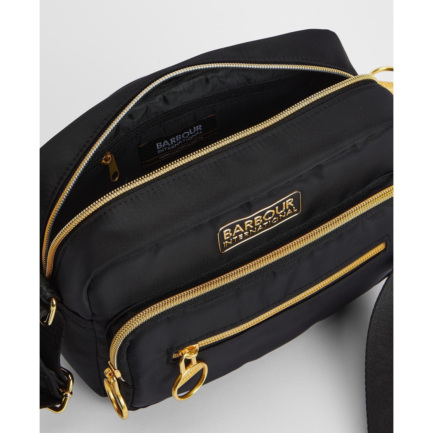 Black - Barbour International - Women's Qualify Multi-Pocket Crossbody Bag - 6