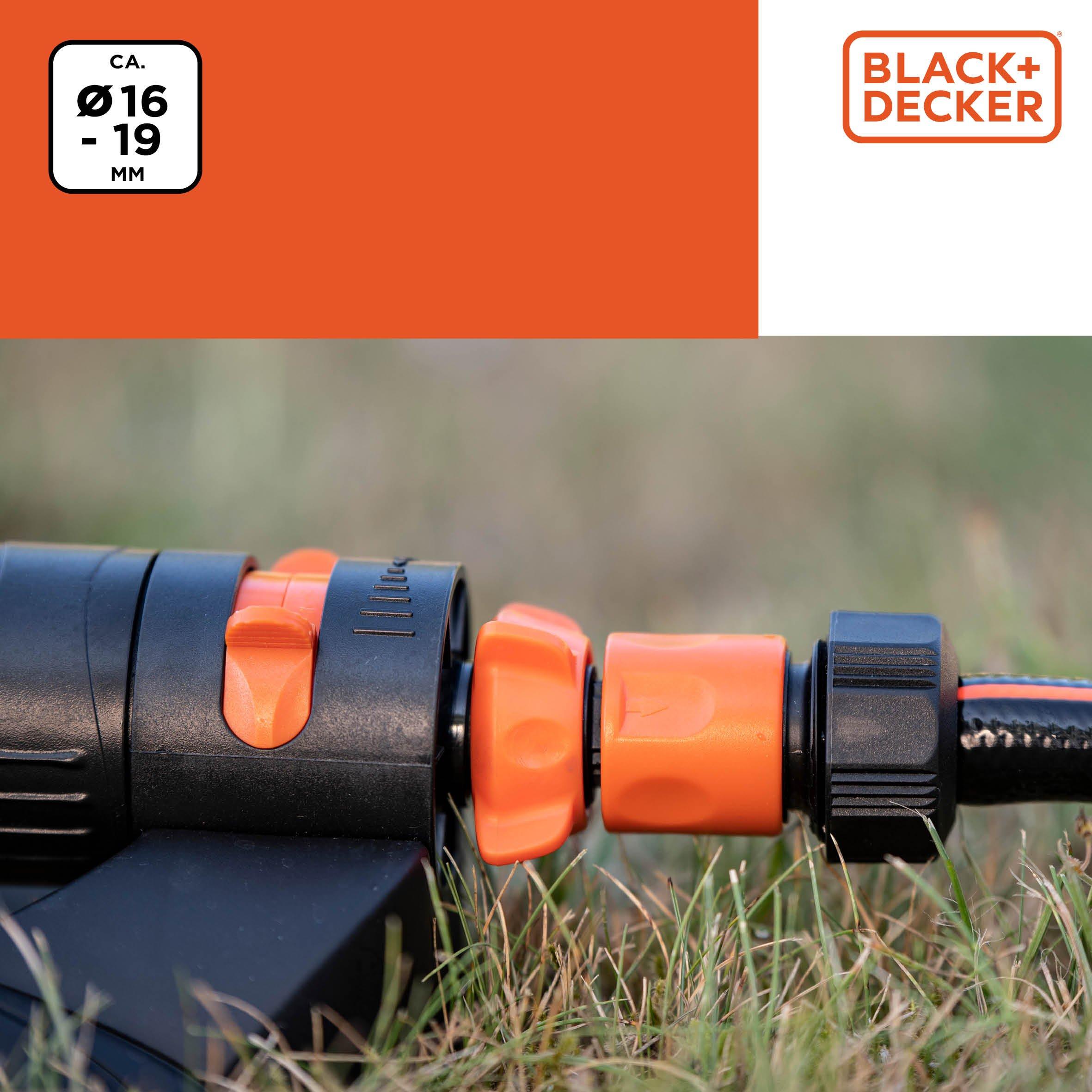 16-19mm - Black and Decker - Hose Connector Gardening Tool - 5