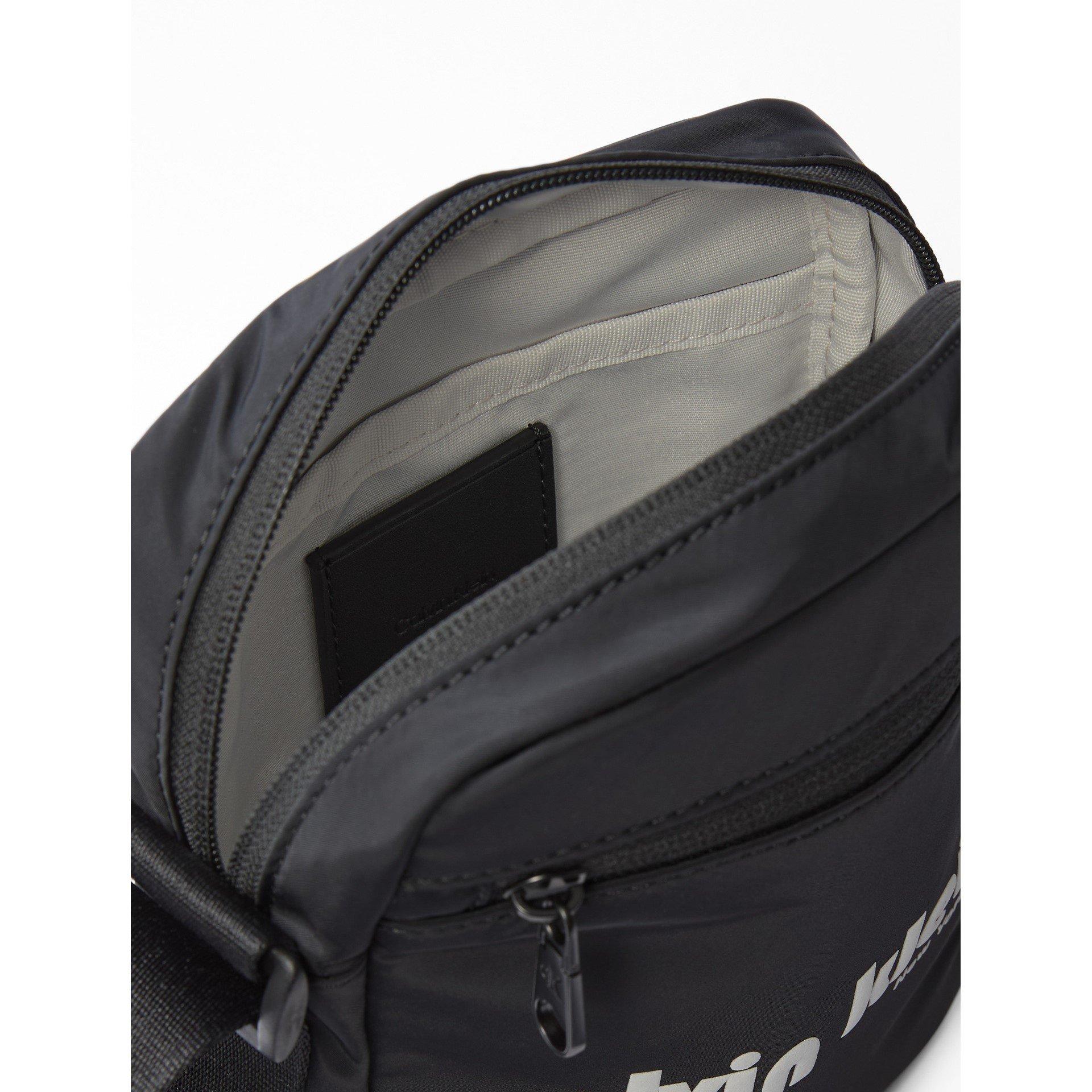 Black - Calvin Klein Jeans - Bauhaus Logo Cross Body Bag - 3