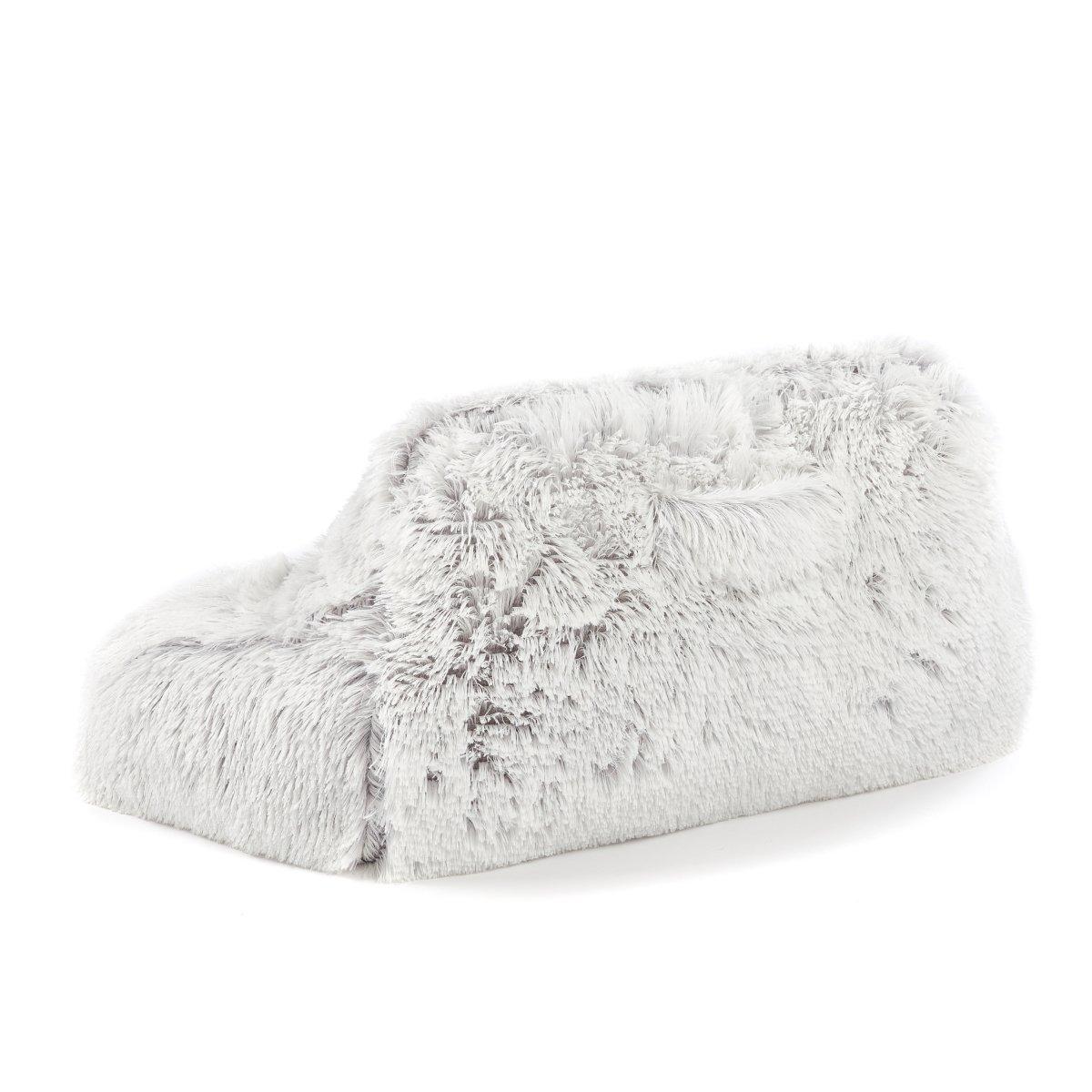Grey - Downland - Long Hair Cuddle Cushion - 4