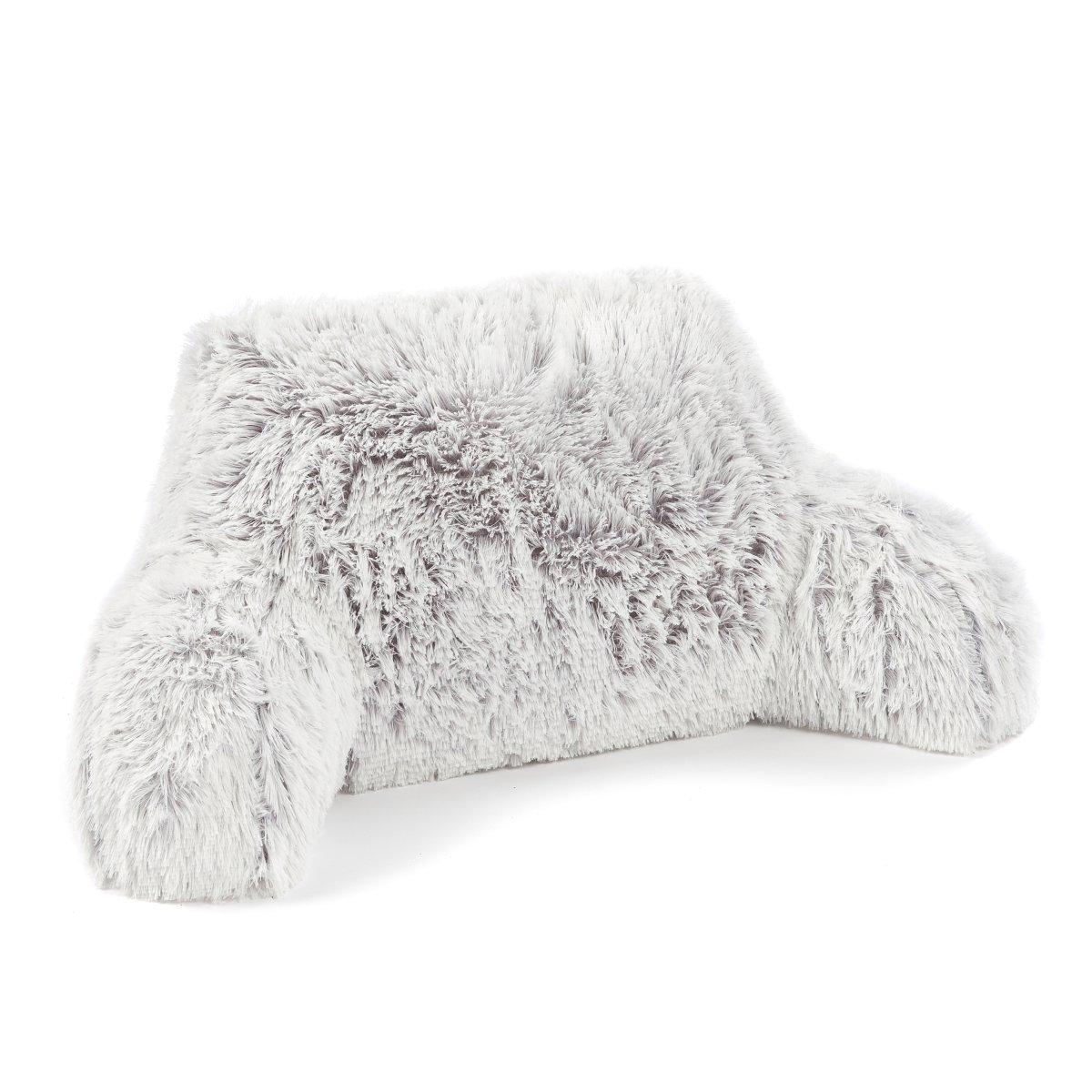Grey - Downland - Long Hair Cuddle Cushion - 5