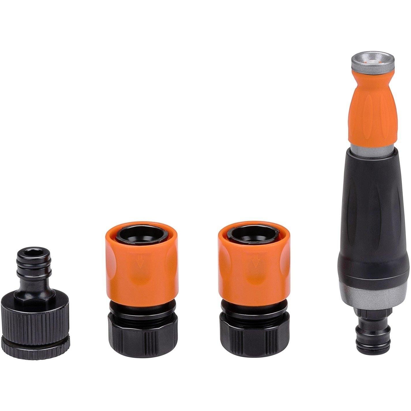 Black/Orange - Black and Decker - Watering Set 4pcs - 1