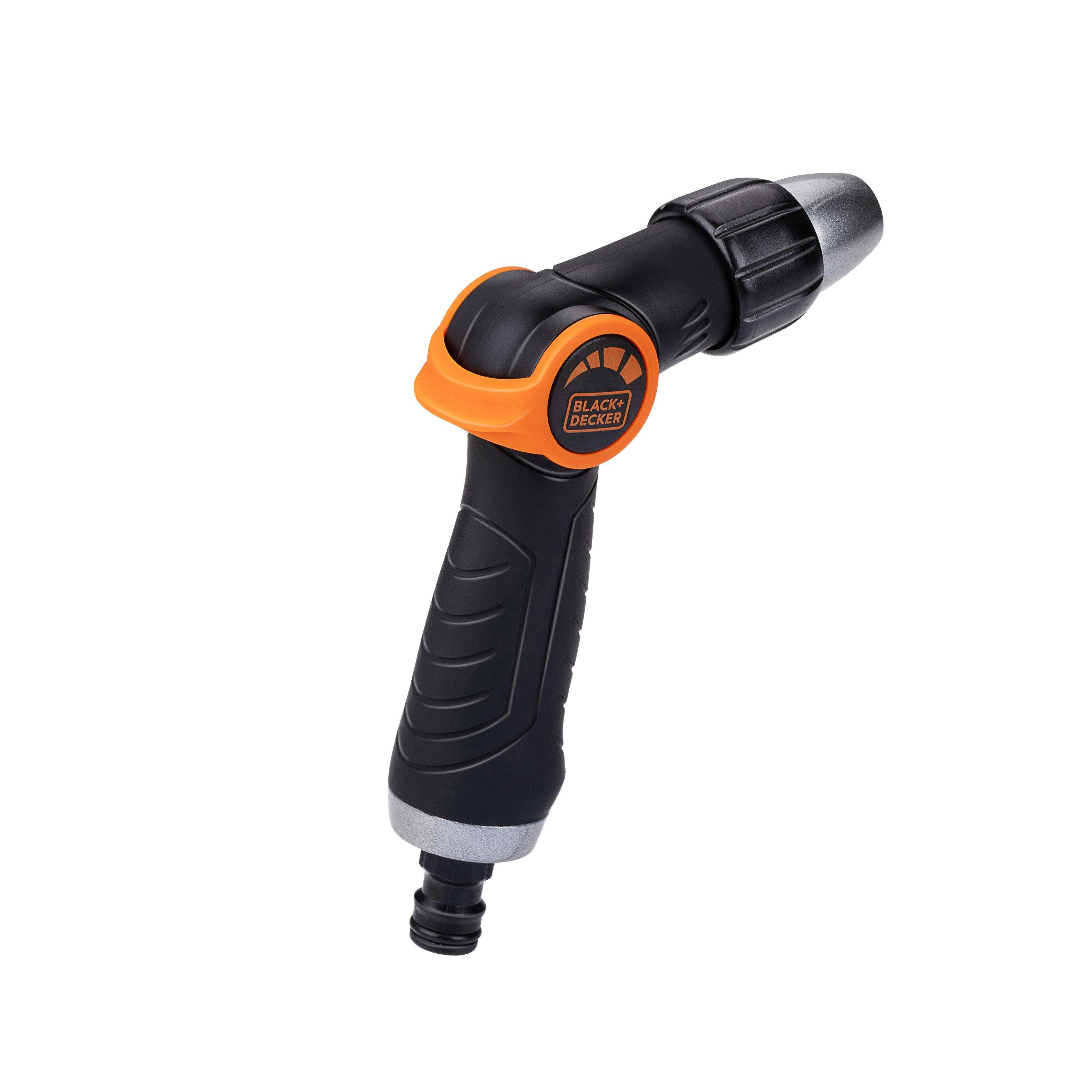 Black/Orange - Black and Decker - Spray Nozzle Gardening Essential - 4