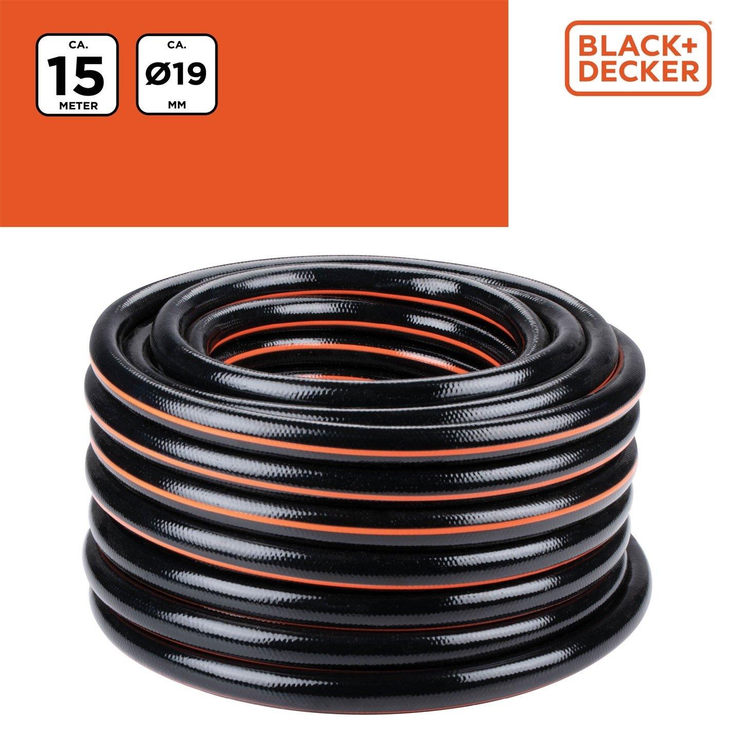19mmx5m - Black and Decker - Garden hose 19mmx15m - 1