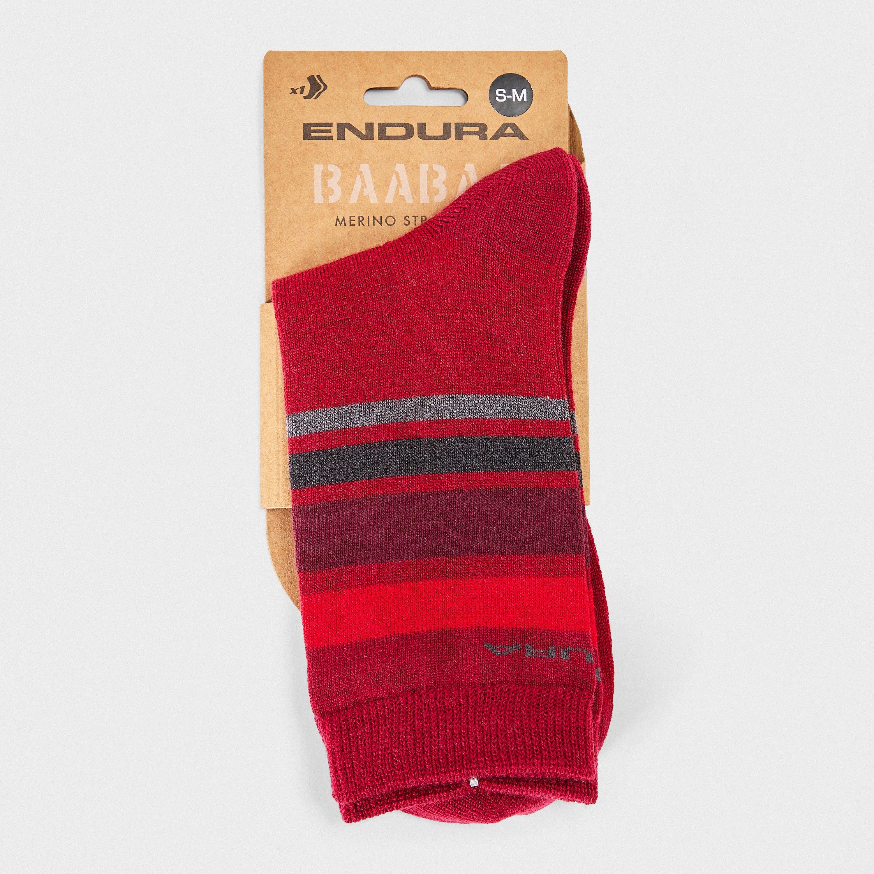 Red - Endura - BB Stripe Cycling Socks - 2