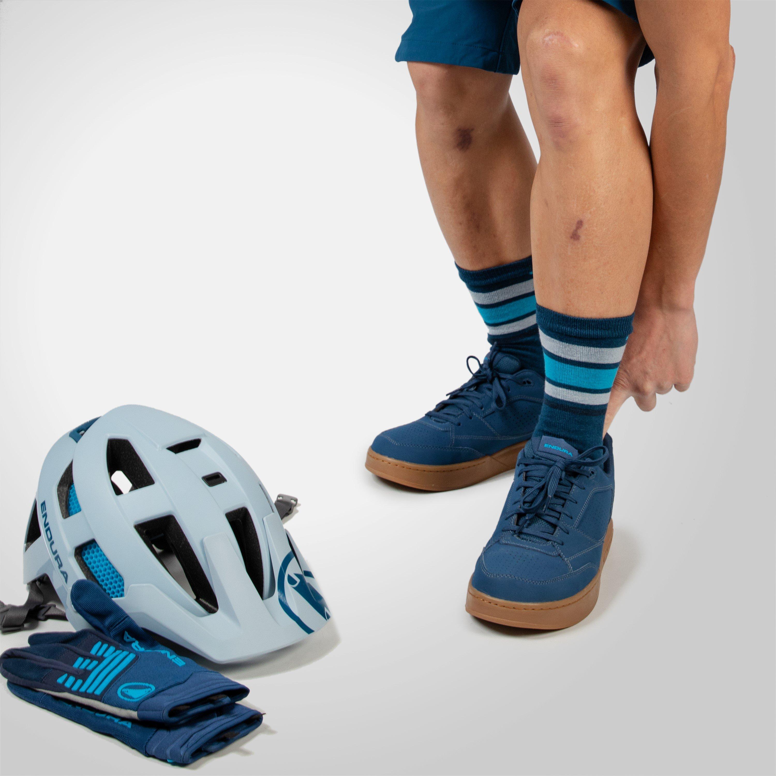 Blueberry - Endura - Stripe Cycling Socks - 3
