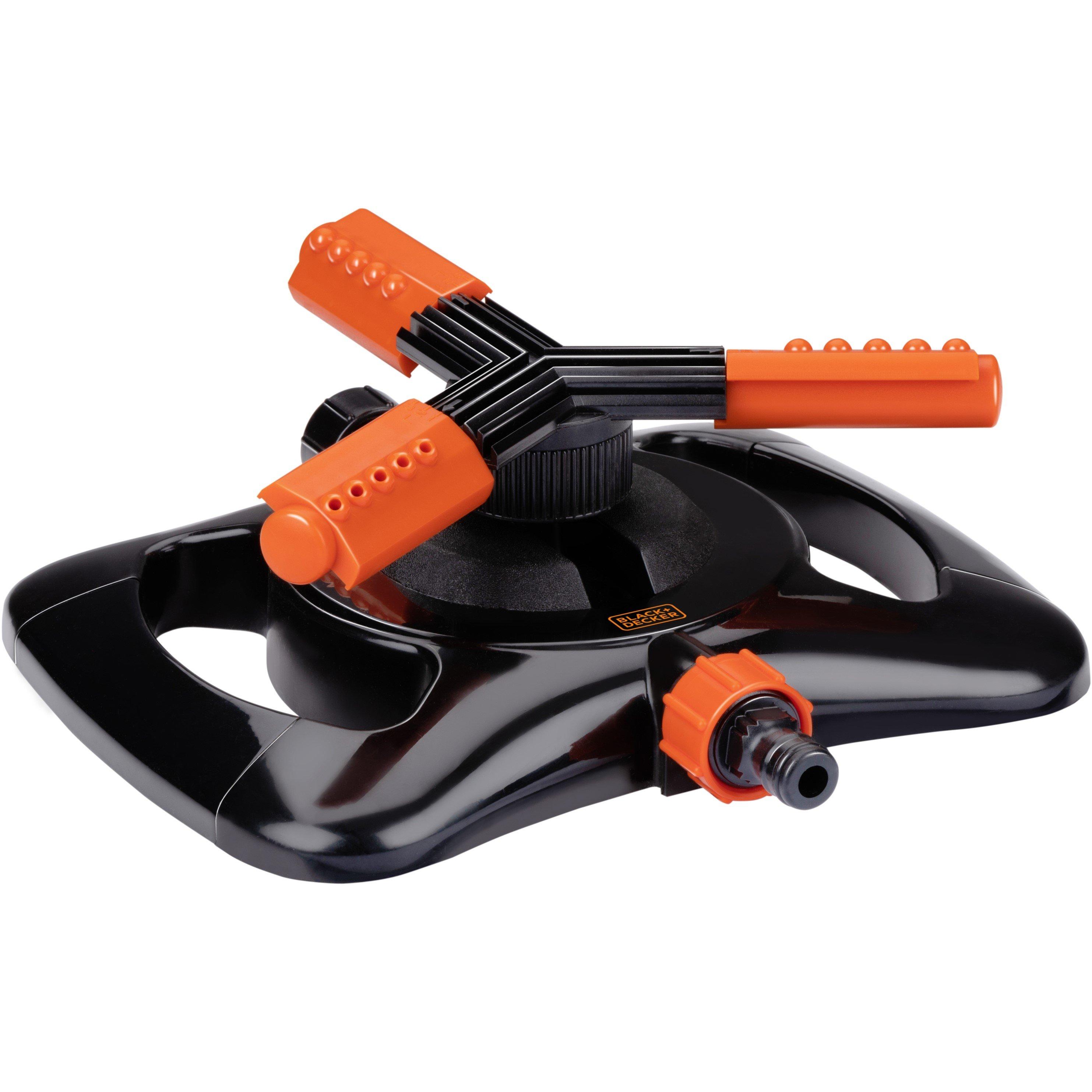 Black/Orange - Black and Decker - Sprinkler Arm Gardening Essential - 2