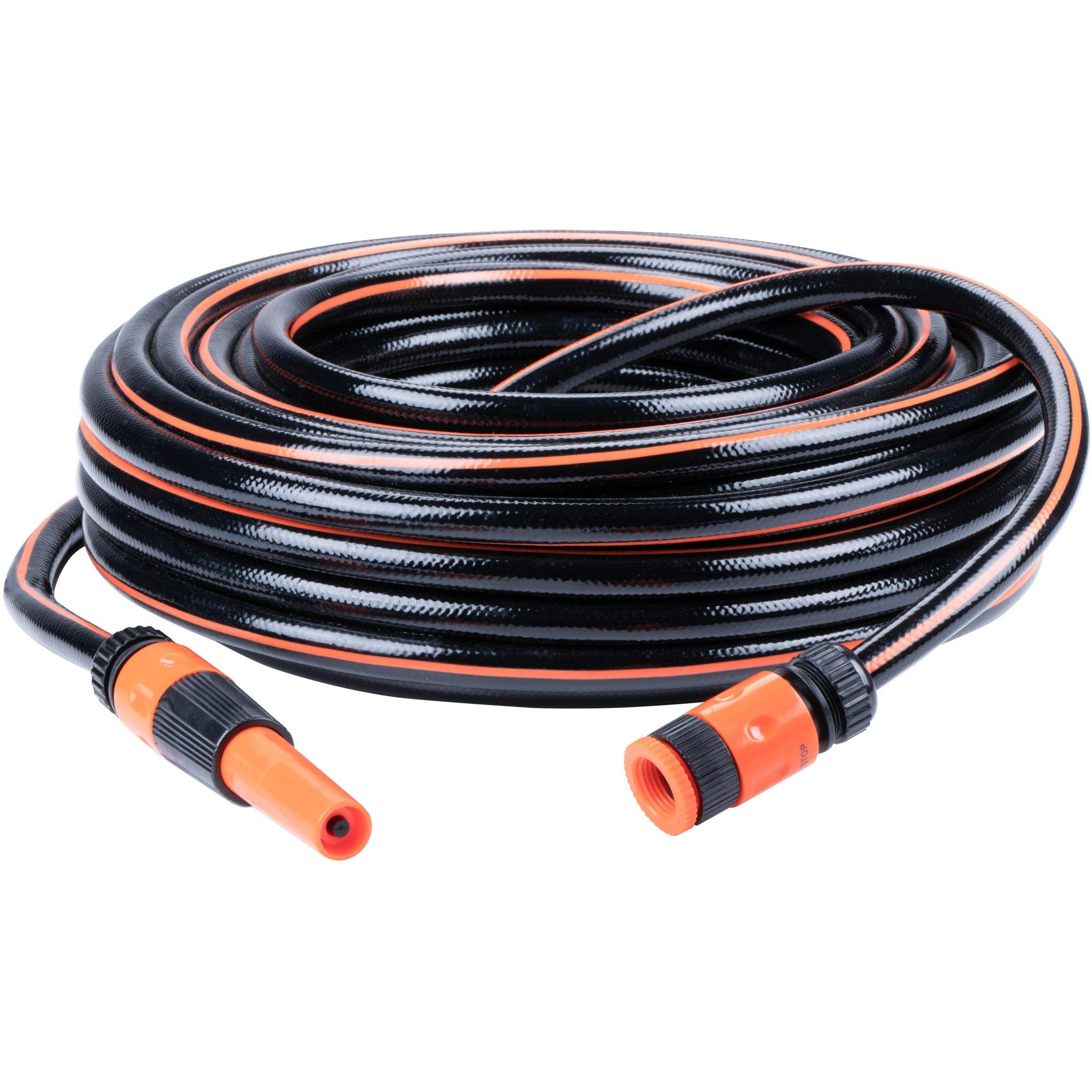 Black - Black and Decker - Garden Hose w Quick Connect - 2