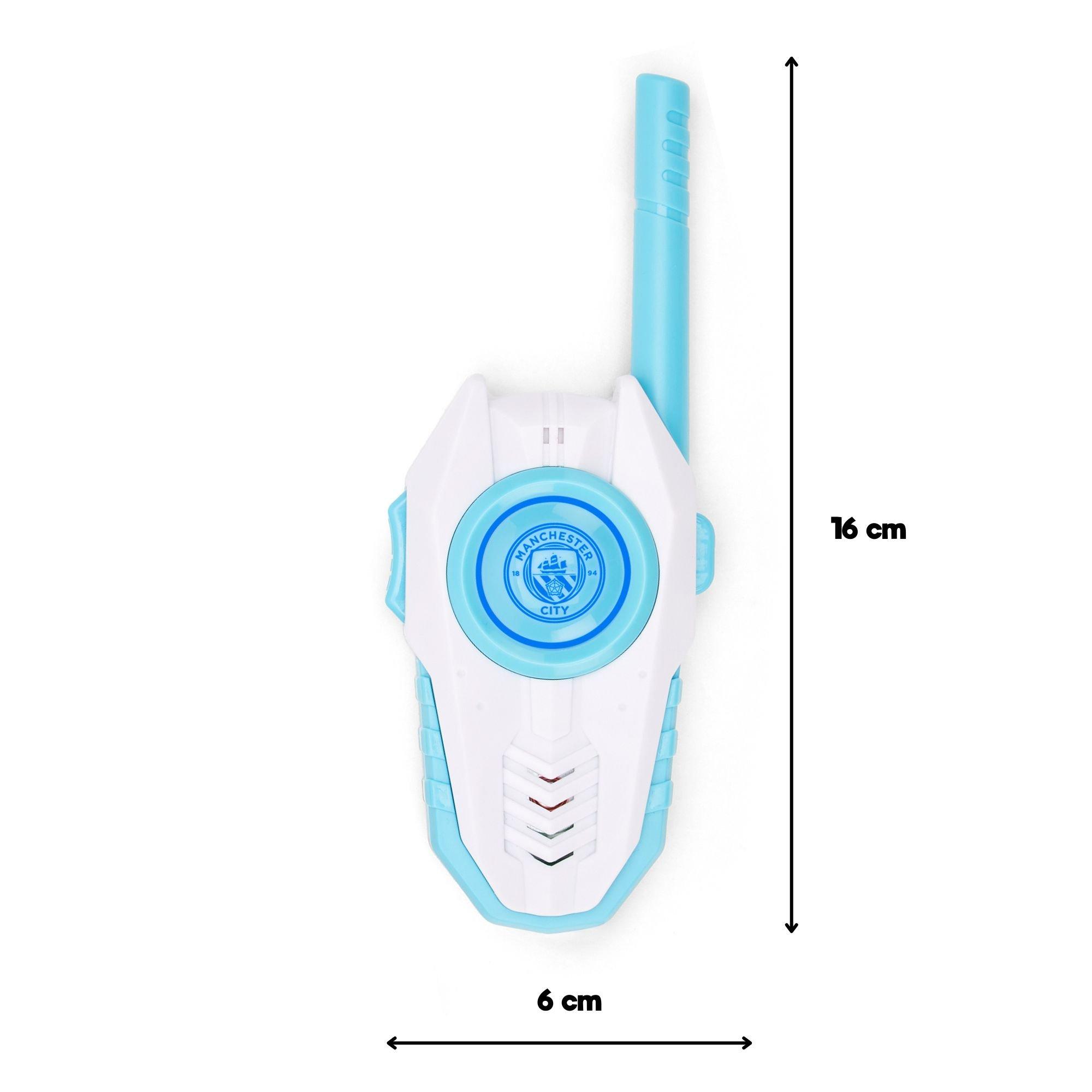 Blue - Team - Manchester City Walkie Talkie 2 pack set - 4