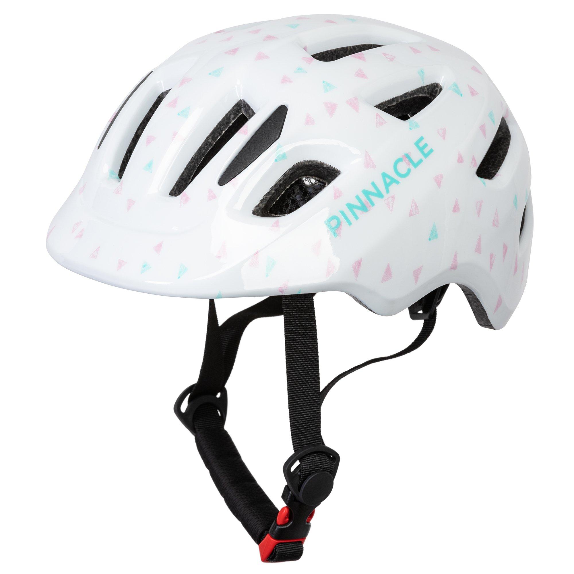 Pinnacle Women's Graphic Bike Helmet Kids - White