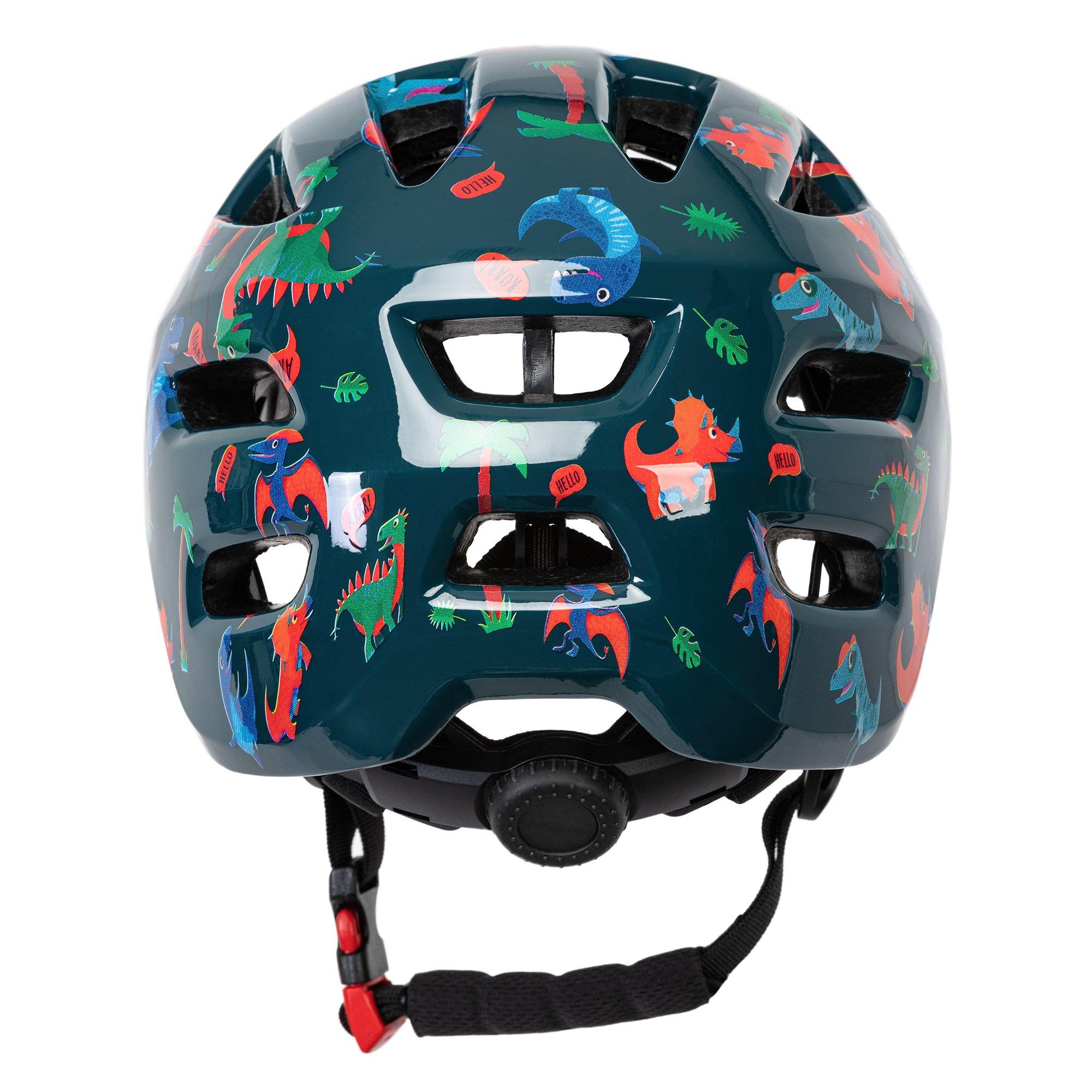 Blauw - Pinnacle - Graphic Bike Helmet Kids - 3