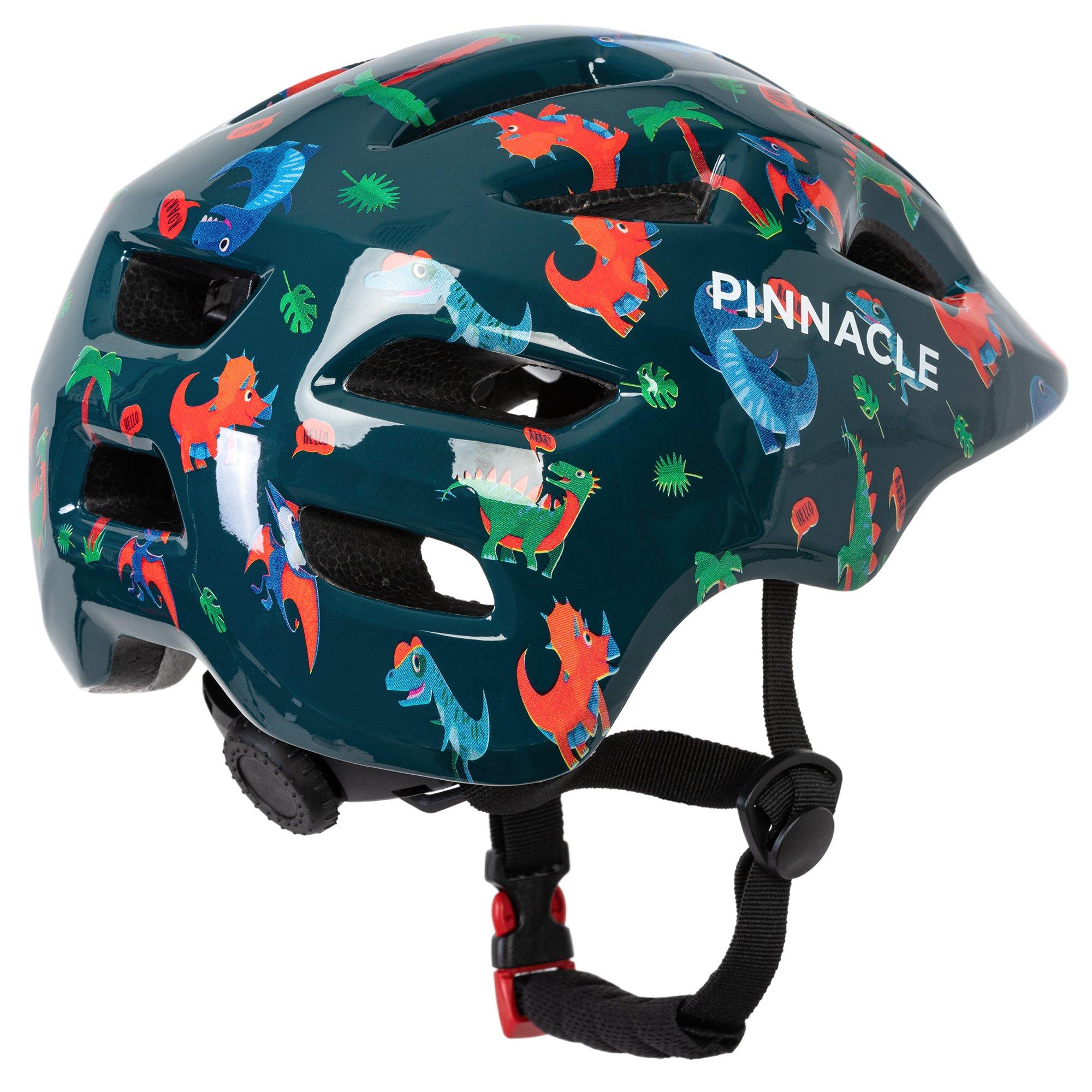 Blauw - Pinnacle - Graphic Bike Helmet Kids - 4
