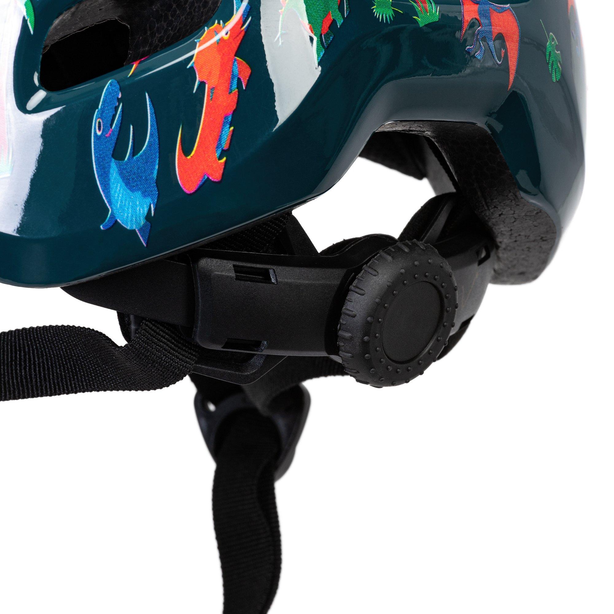 Blauw - Pinnacle - Graphic Bike Helmet Kids - 5