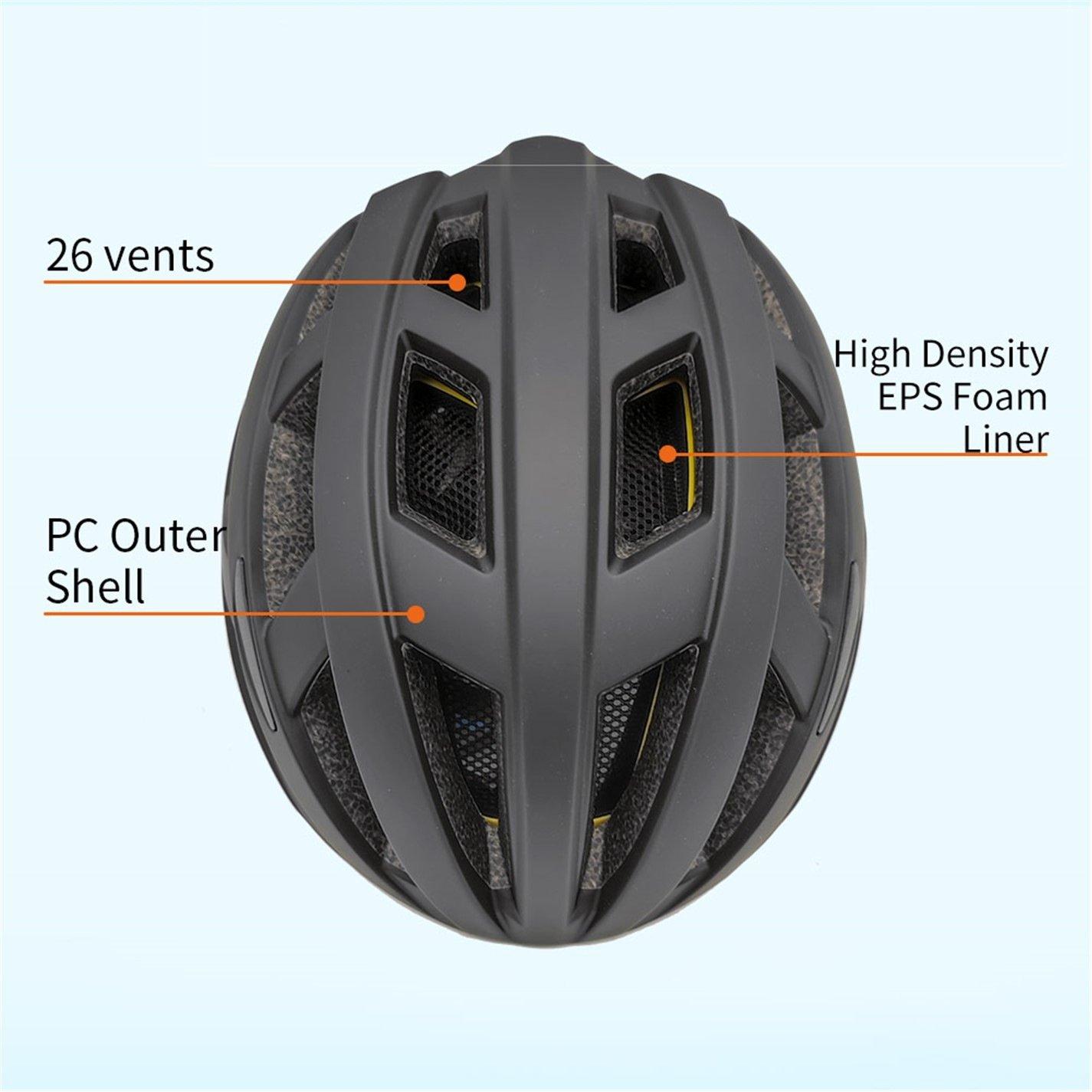 Zwart - Pinnacle - MIPS Road Cycling Helmet - 5