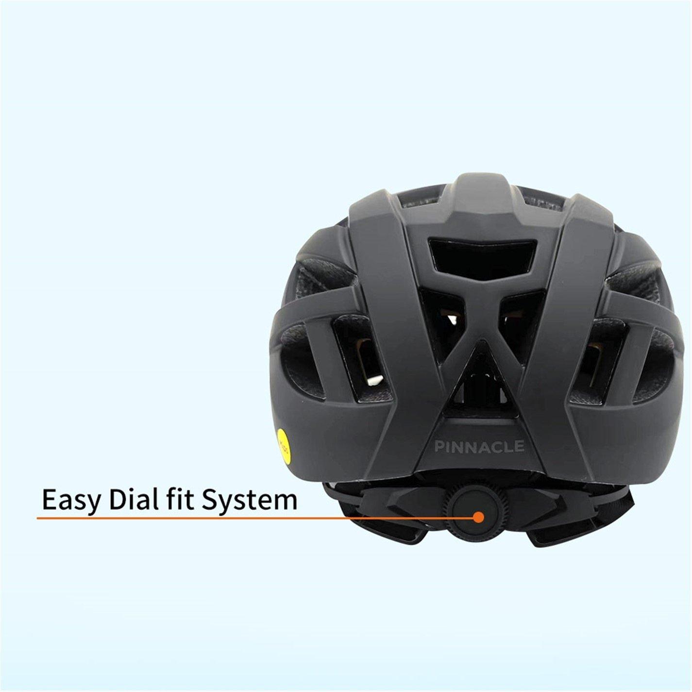 Zwart - Pinnacle - MIPS Road Cycling Helmet - 7
