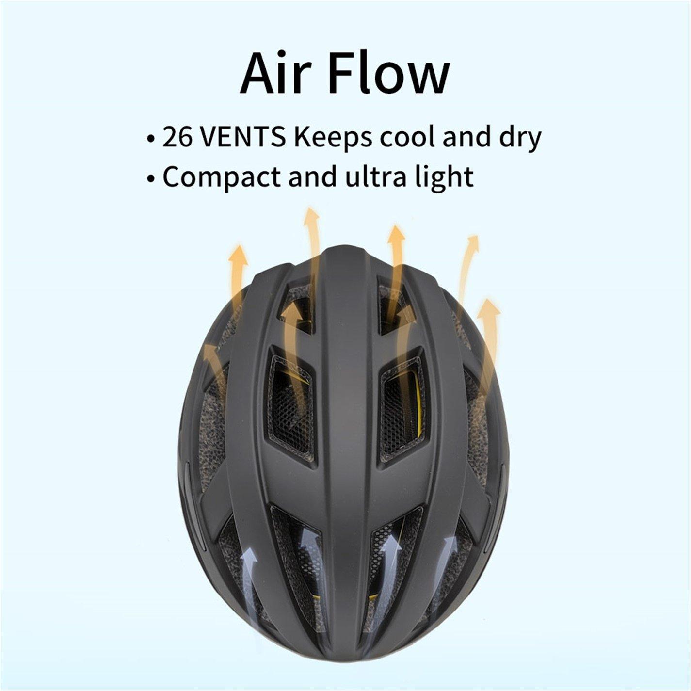 Zwart - Pinnacle - MIPS Road Cycling Helmet - 8