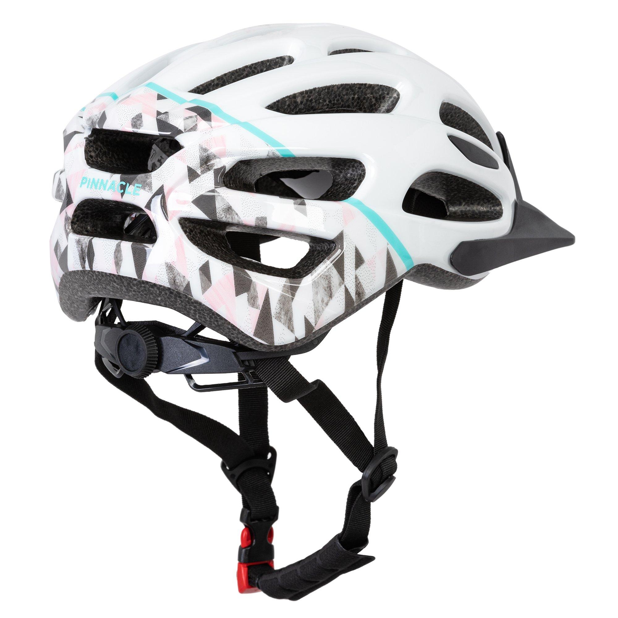 White - Pinnacle - Adjustable Bike Helmet Junior - 4