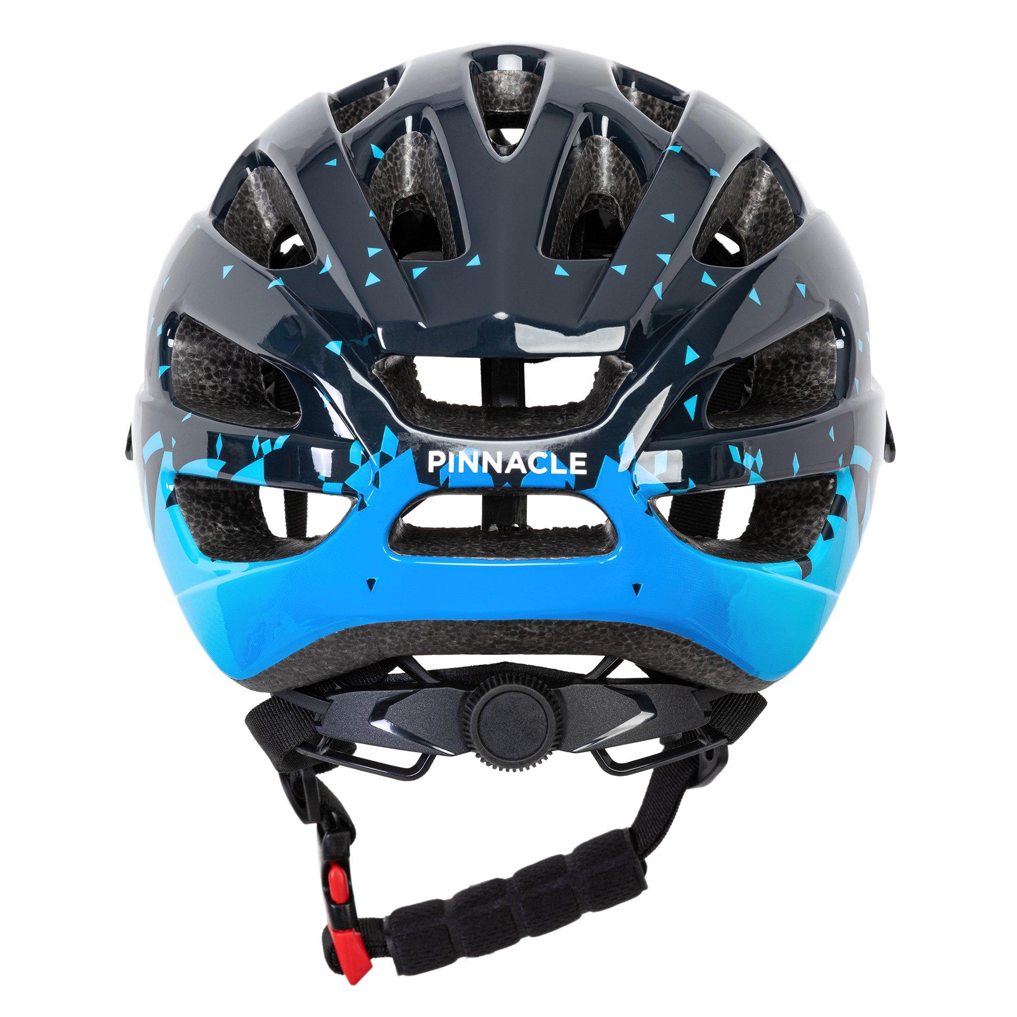Blue - Pinnacle - Adjustable Bike Helmet Junior - 3