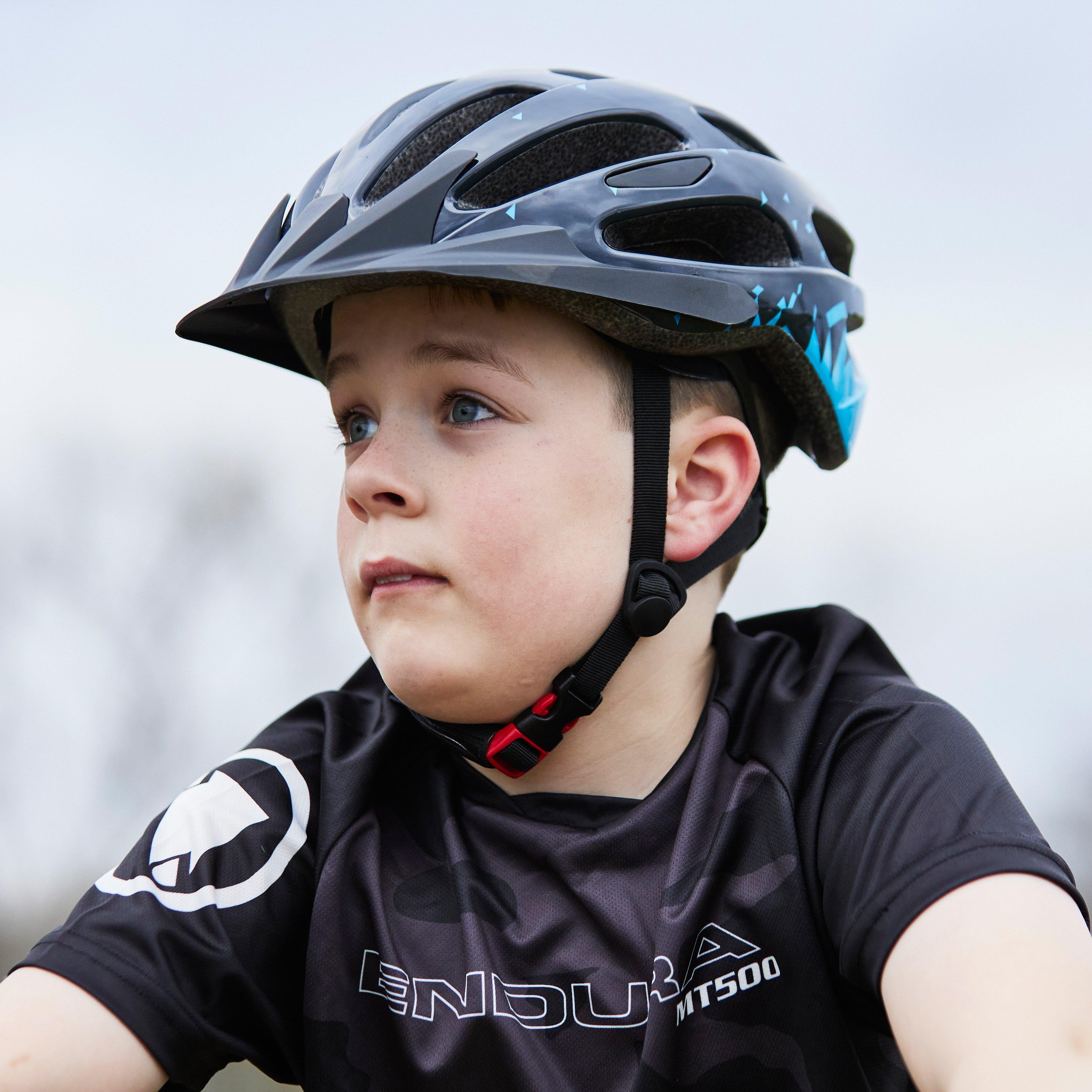 Blue - Pinnacle - Adjustable Bike Helmet Junior - 9