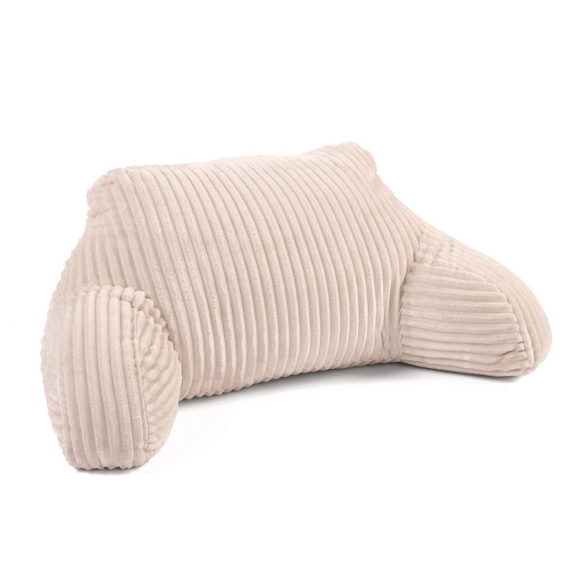 Cream - Downland - Velvet Cord Fleece Cuddle Cushion - 6