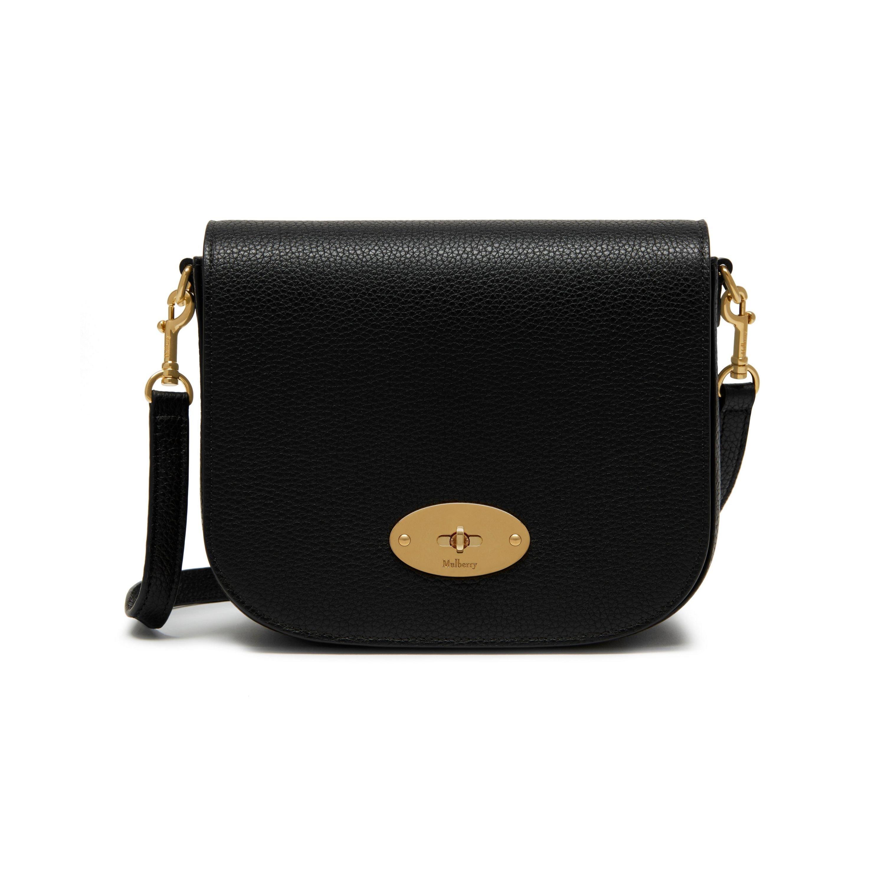 Mulberry Small Darley Satchel Small Classic Grain - Black SCG*