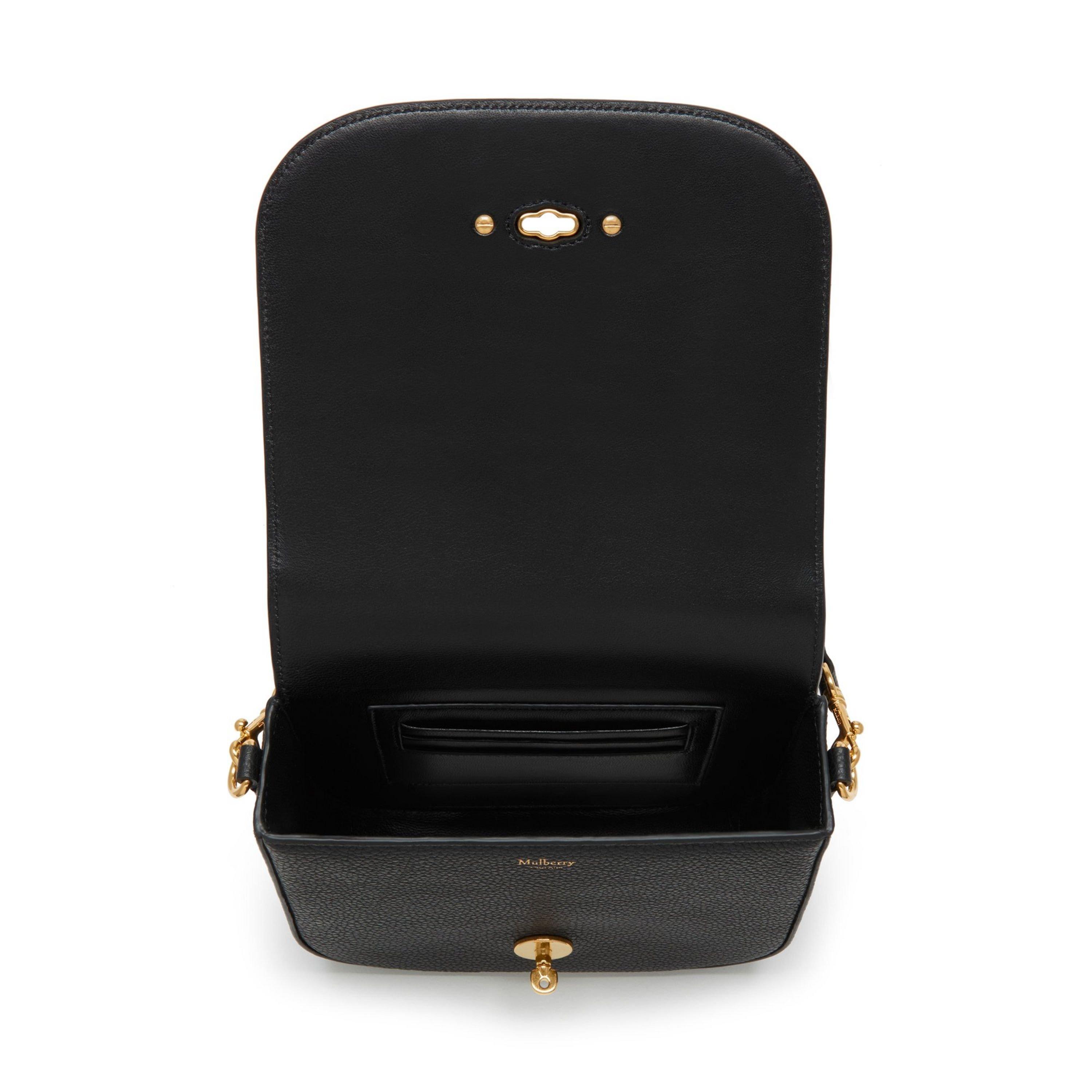 Black SCG* - Mulberry - Small Darley Satchel Small Classic Grain - 4