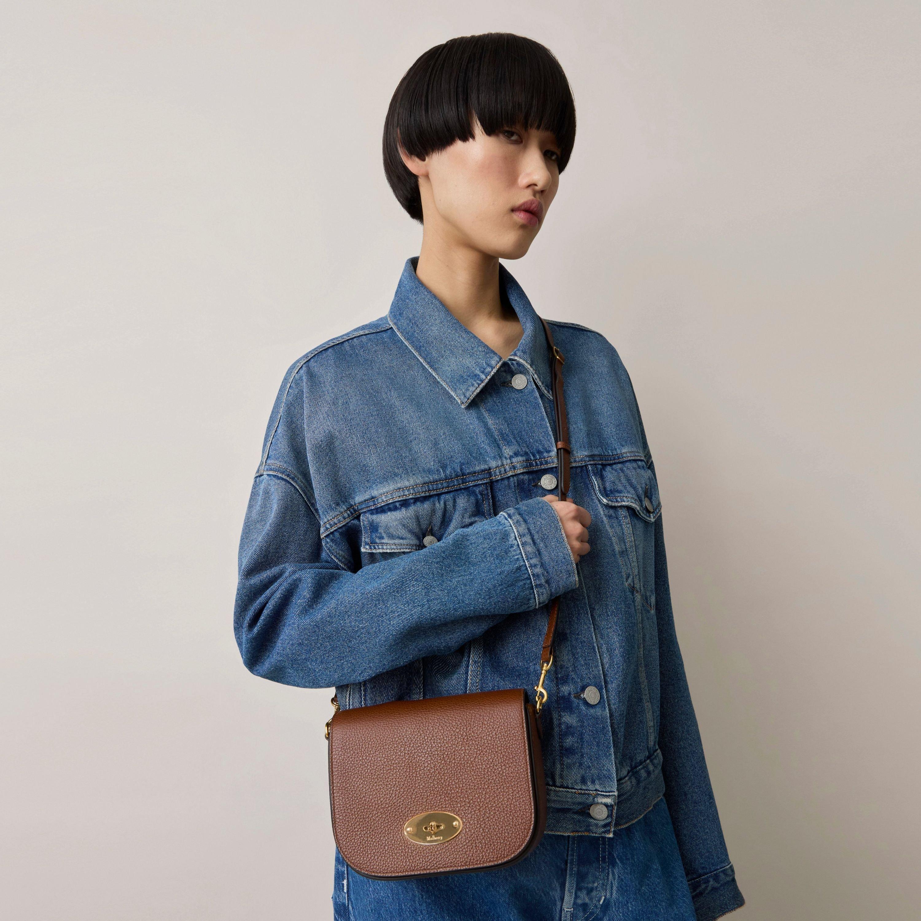 Oak SCG - Mulberry - Small Darley Satchel Small Classic Grain - 6
