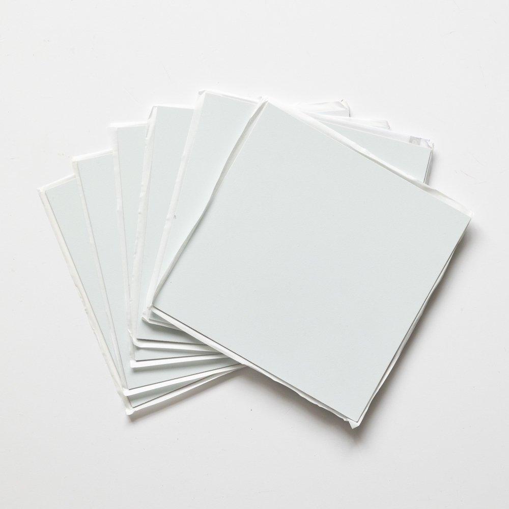 White - D C Fix - Self Adhesive Vinyl Wall Tiles Cement White - 3