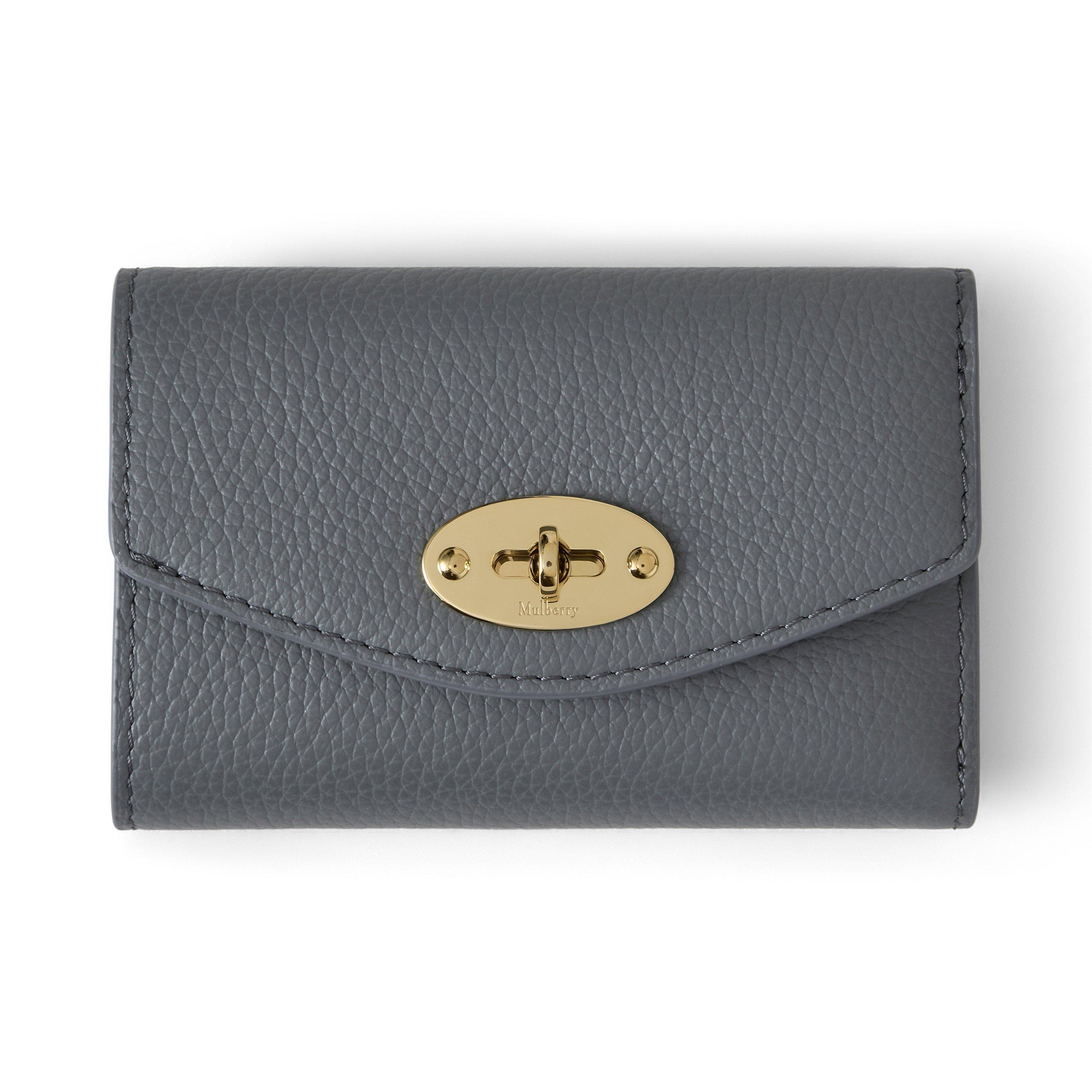 Mulberry Darley Folded Multi-Card Wallet Small Classic Grain