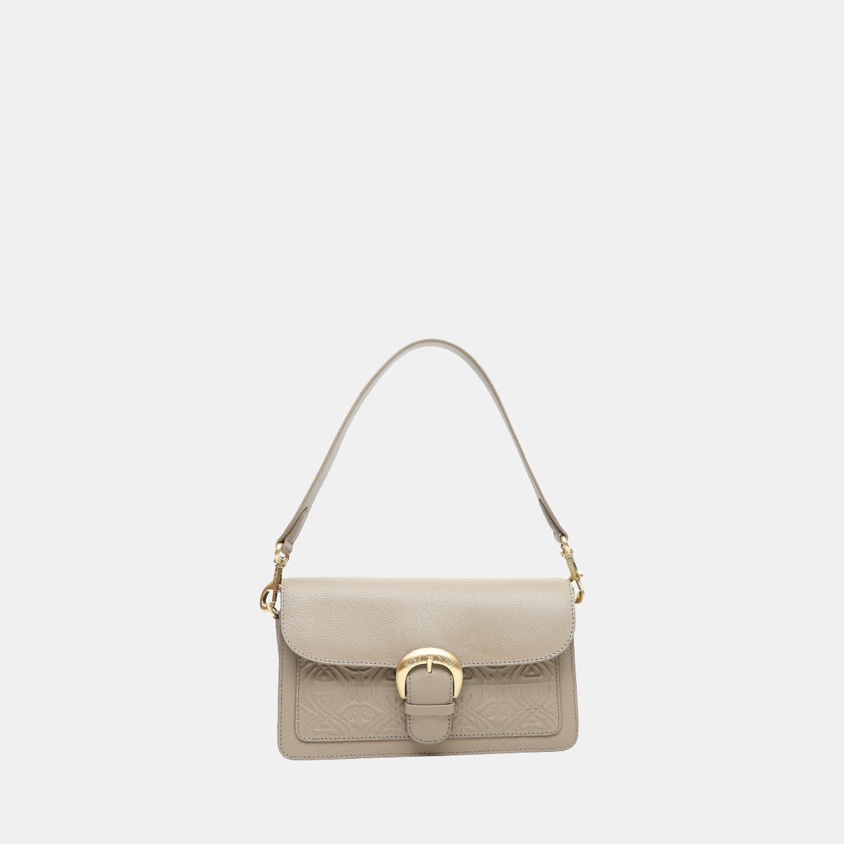 Dark Stone - Biba - Women's Sienna Shoulder Bag - 4