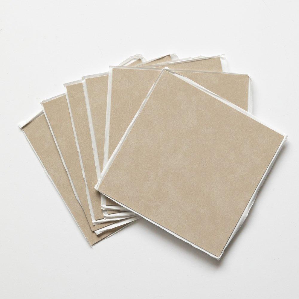 Beige - D C Fix - Self Adhesive Vinyl Wall Tiles Cement Beige - 3