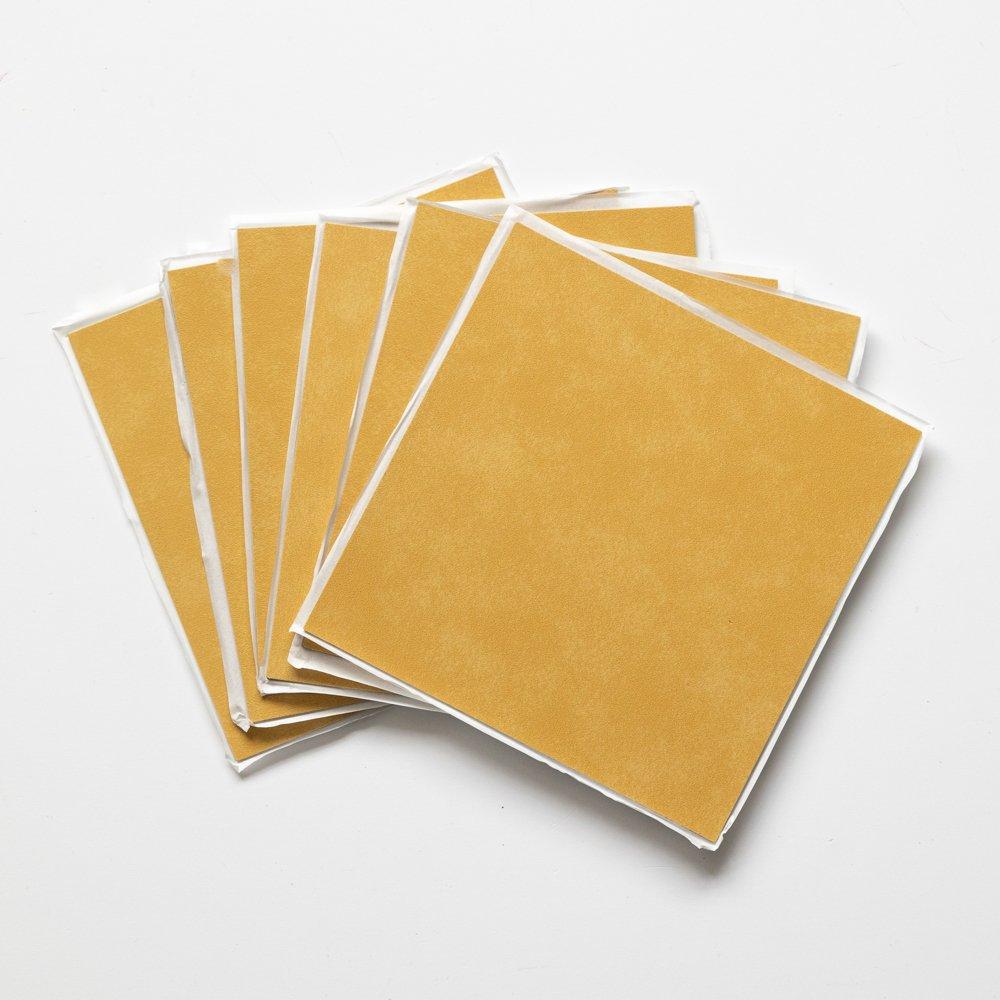 Gold - D C Fix - Self Adhesive Vinyl Wall Tiles Cement Gold - 3