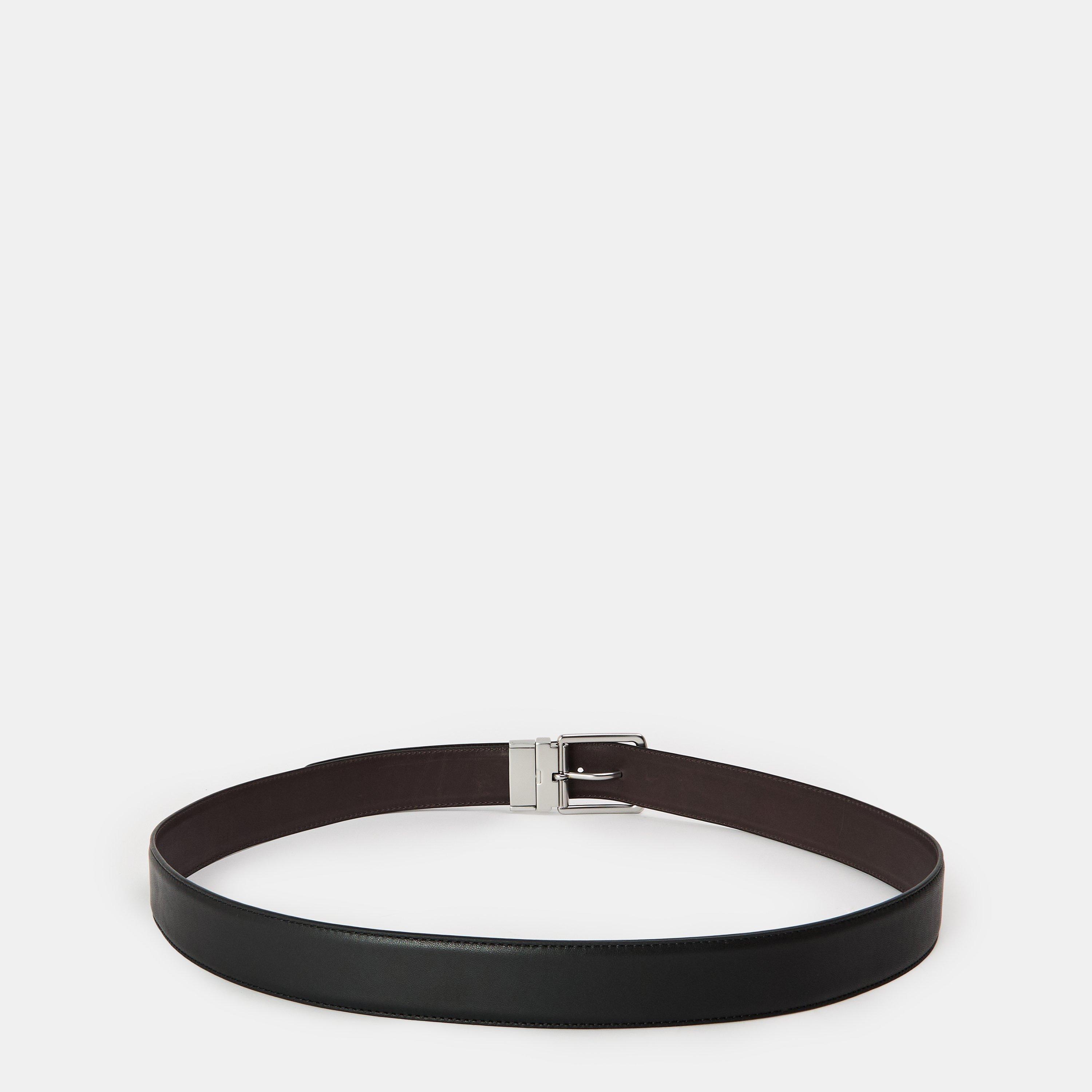 Black - Polo Ralph Lauren - Men's Leather Belt and Wallet Gift Set - 3