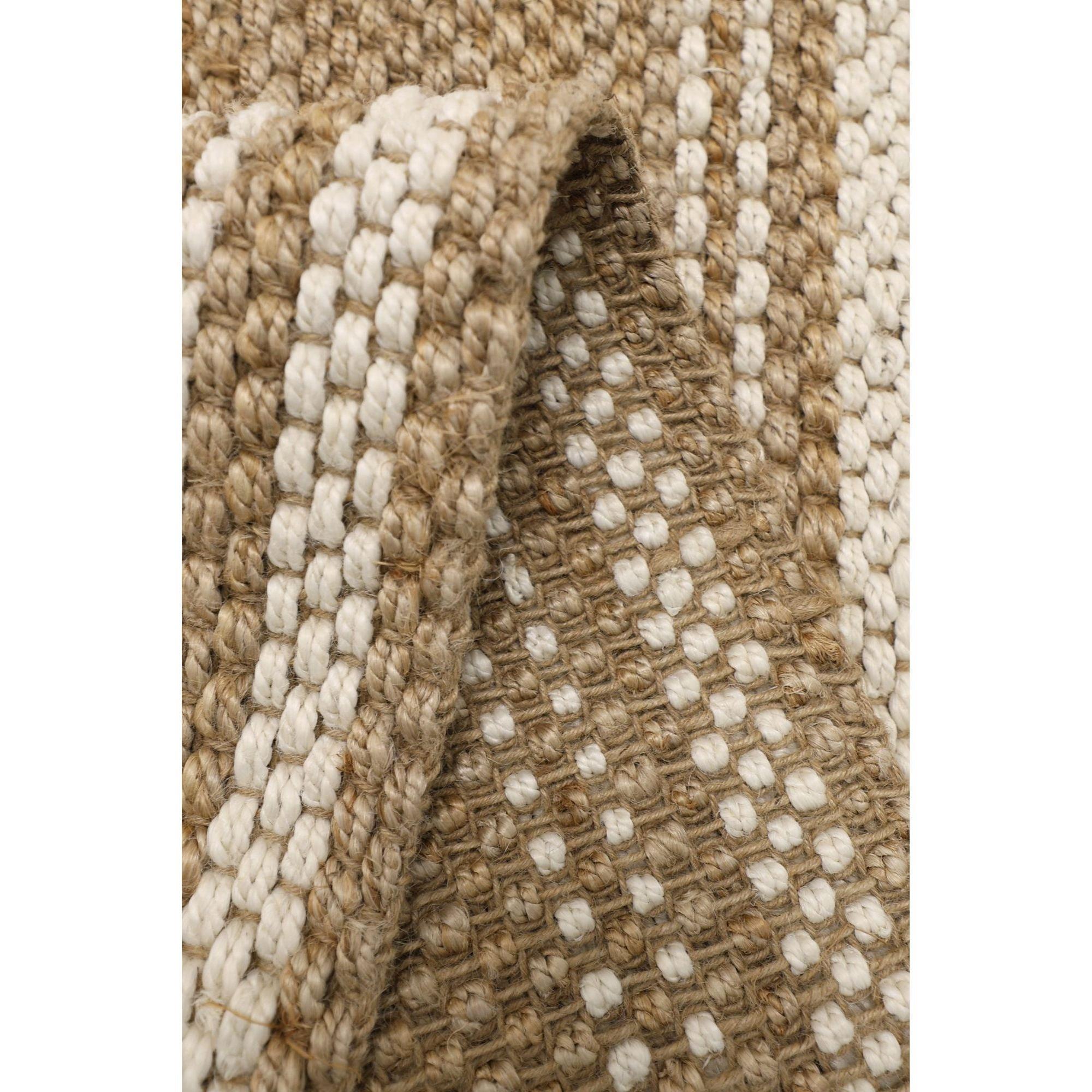 Natural - Homemaker - Jute Stripe Rug Natural - 3