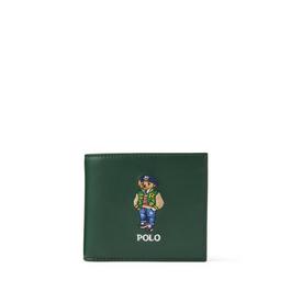 Polo Ralph Lauren Bear Billfold Leather Wallet